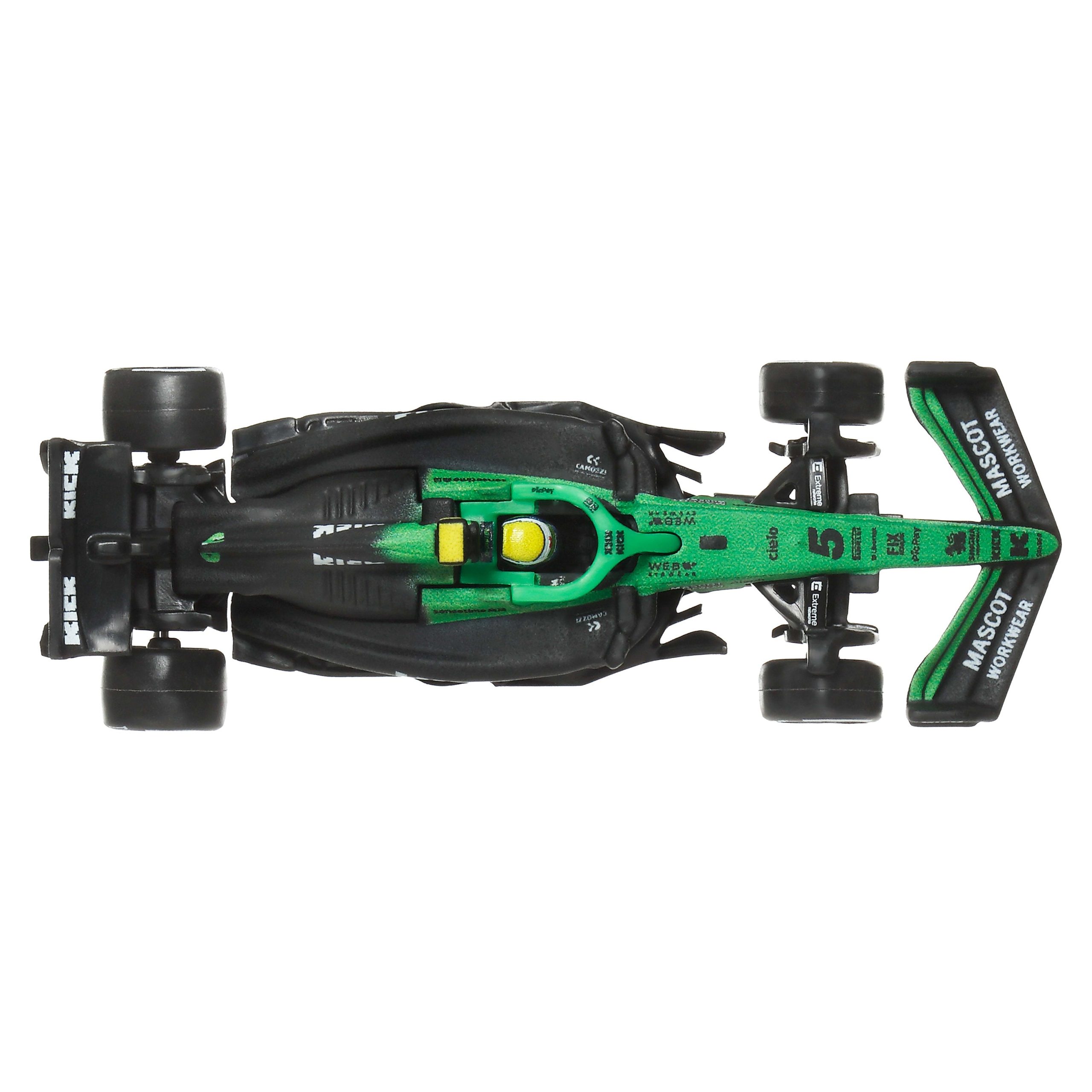 Hot Wheels Premium Kick Sauber F1 Team 2-Pack Of 1:64 Scale Racecars: Hulkenberg & Bortoleto - Image 3