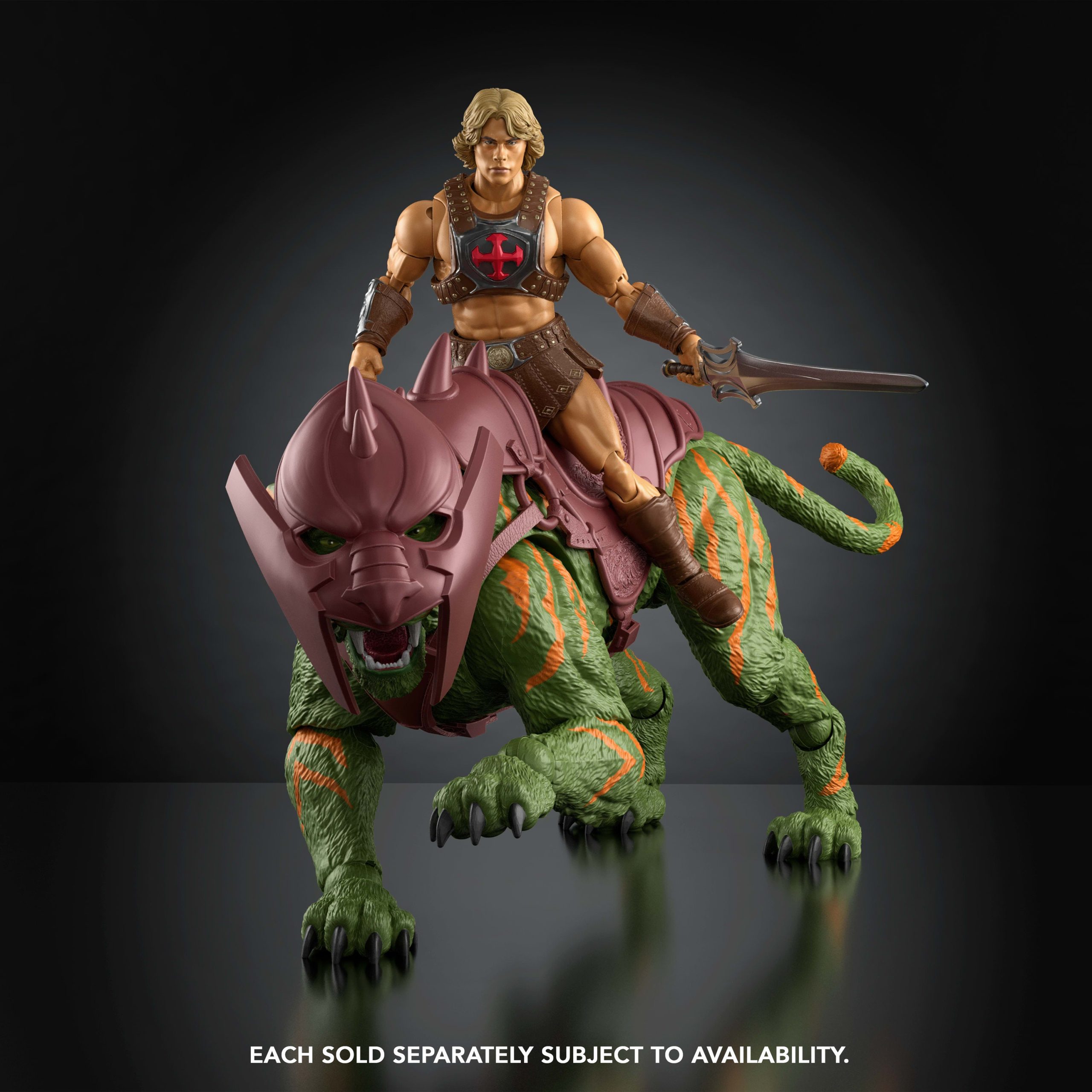 Masters Of The Universe Chronicles Battle Cat. 2026 Movie Accurate 6.5 Inch Scale Heroic Tiger Figure - Image 3
