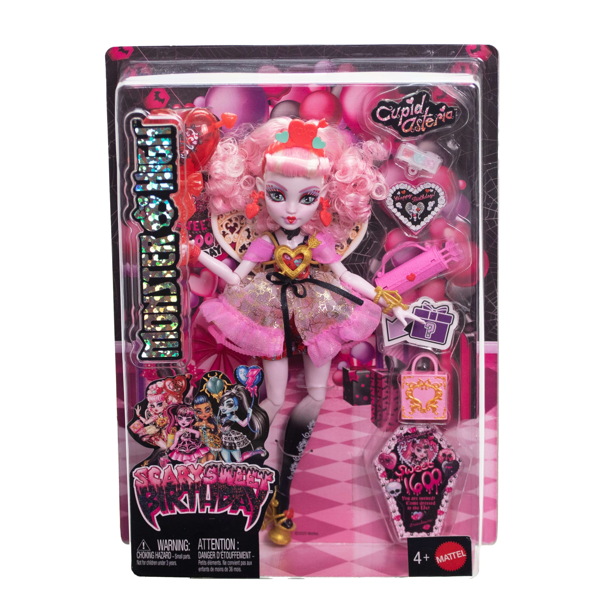 Monster High Boneca Aniversário Draculaura 1600 Cupid - Image 6