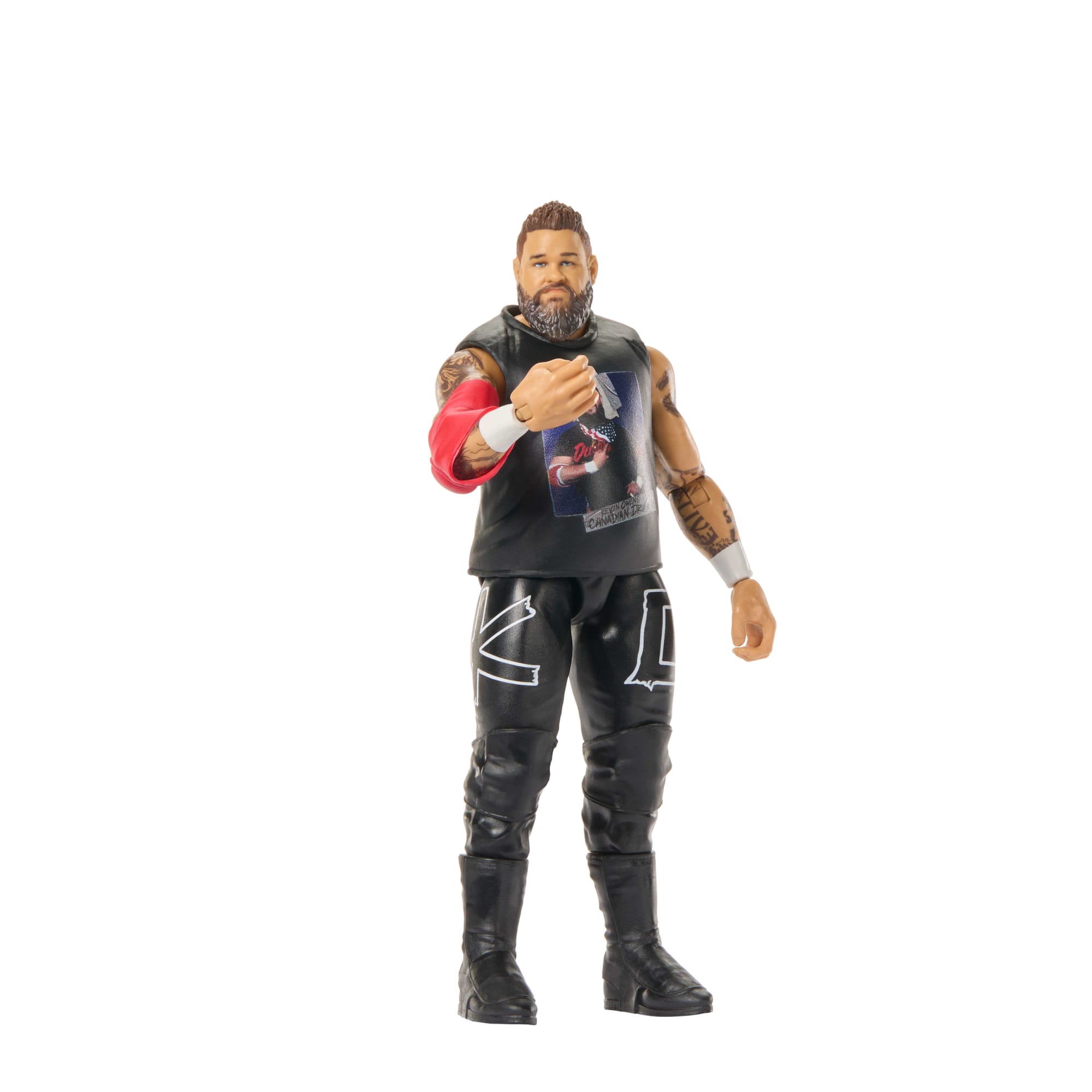 WWE Kevin Owens Action Figure. Main Event Series #163. 6-Inch Collectible With Articulation - Image 4