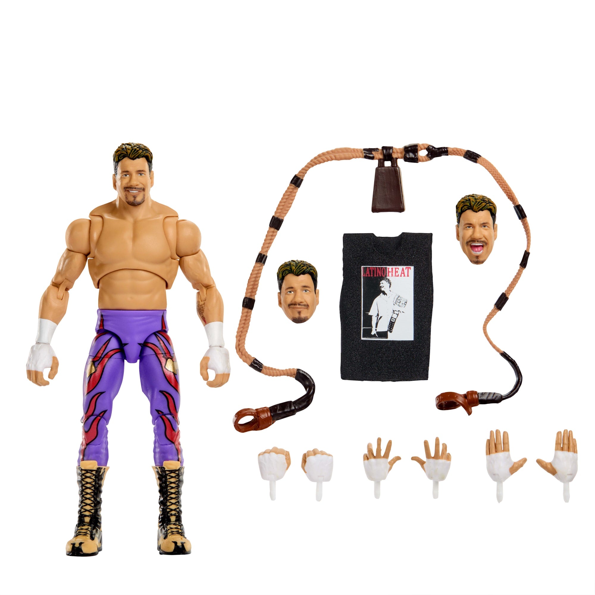 WWE Ultimate Edition Eddie Guerrero Action Figure & Accessories Set. 6-Inch Collectible Superstar