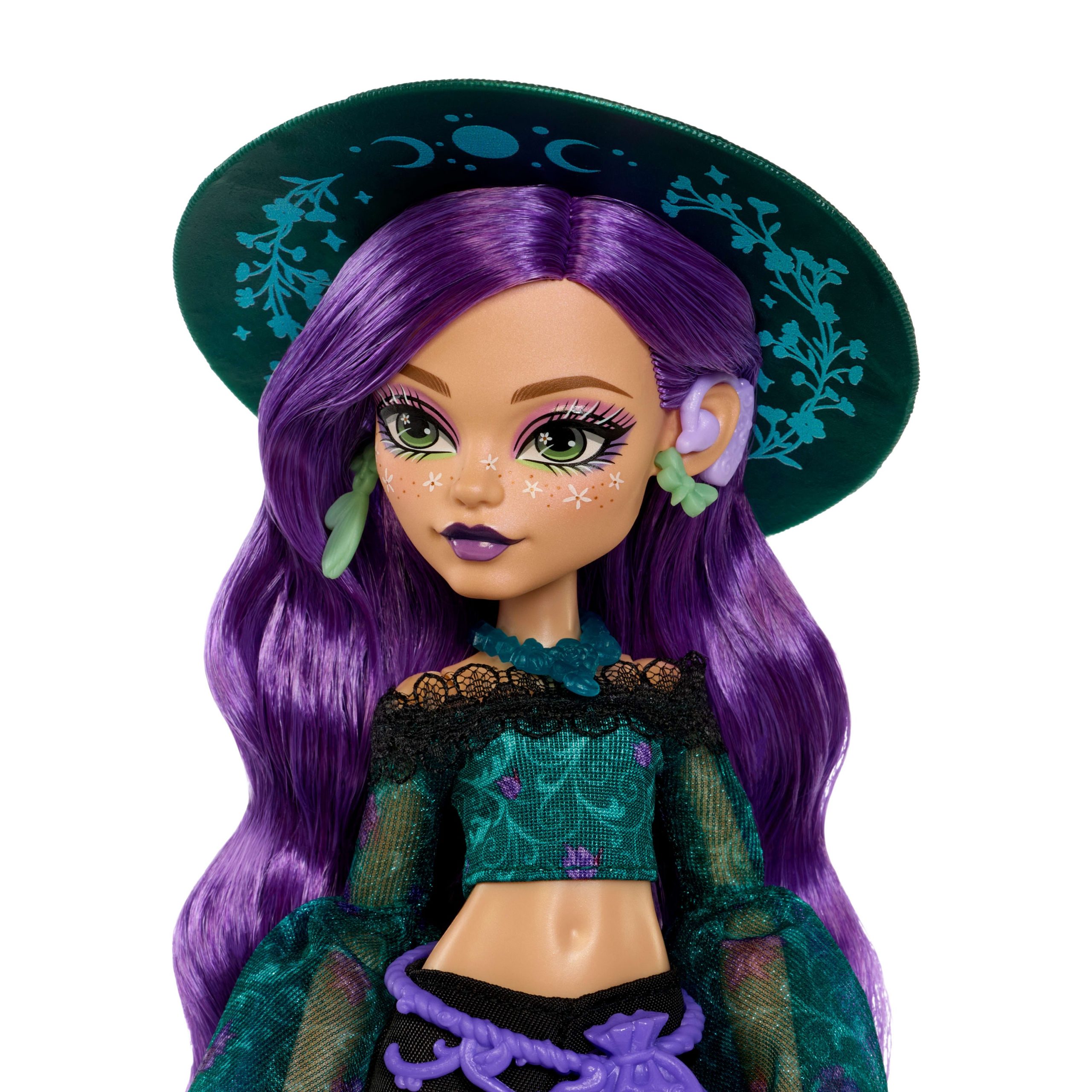 Moonspell Magic By Monster High Willow Thorne Fashion Doll. Nature Witch With Accessories - Image 4