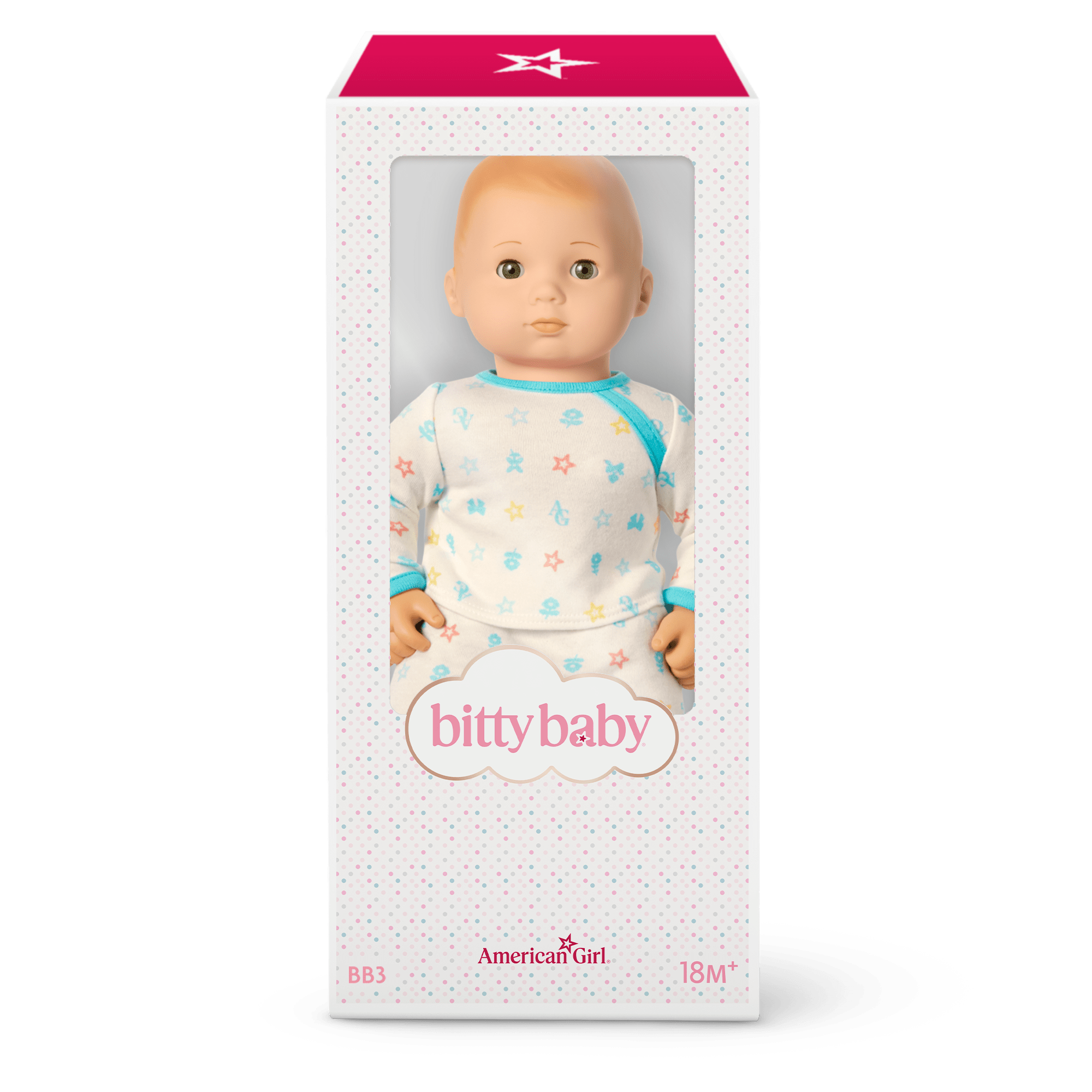 Bitty Baby® Doll #3 with blonde hair in Pastel Blue - Image 8