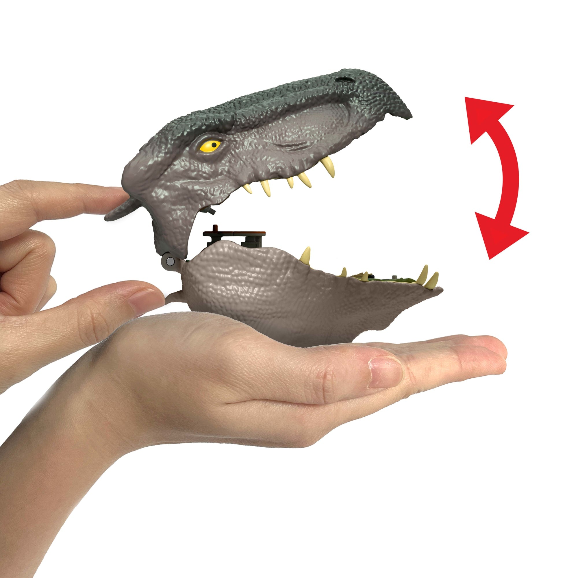 Jurassic World Rebirth Micro Adventure Distortus Rex Playset. interactive Features & 6 Figures - Image 4