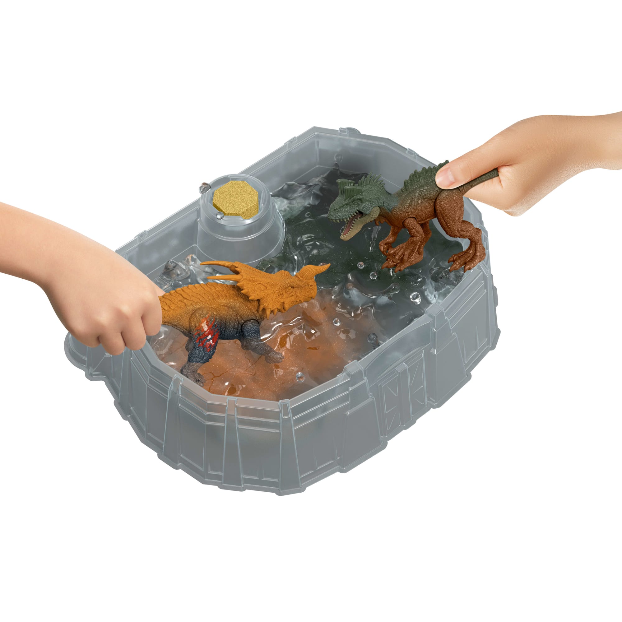 Jurassic World Dinossauro de Brinquedo Pacote de Batalha Dino Reveal - Image 3