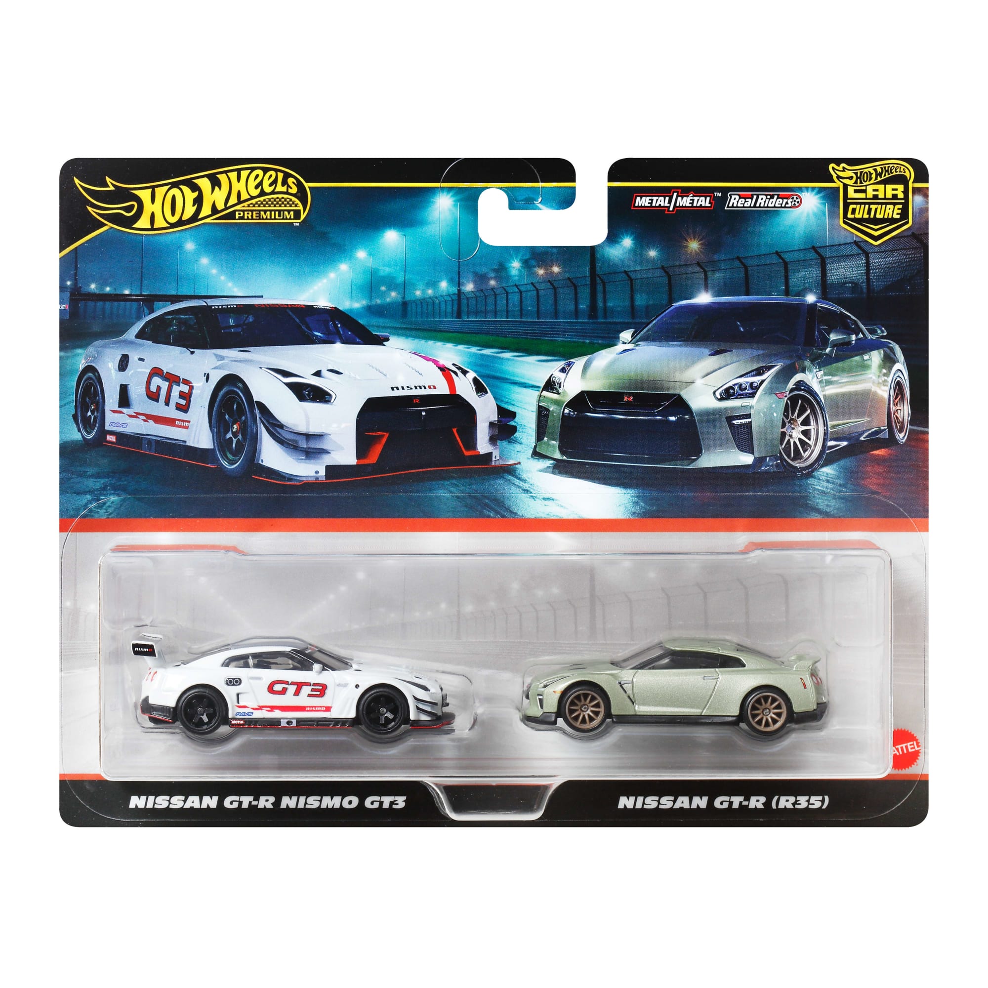 Hot Wheels Premium Car Culture Nissan GT-R 2-Pack - Image 13