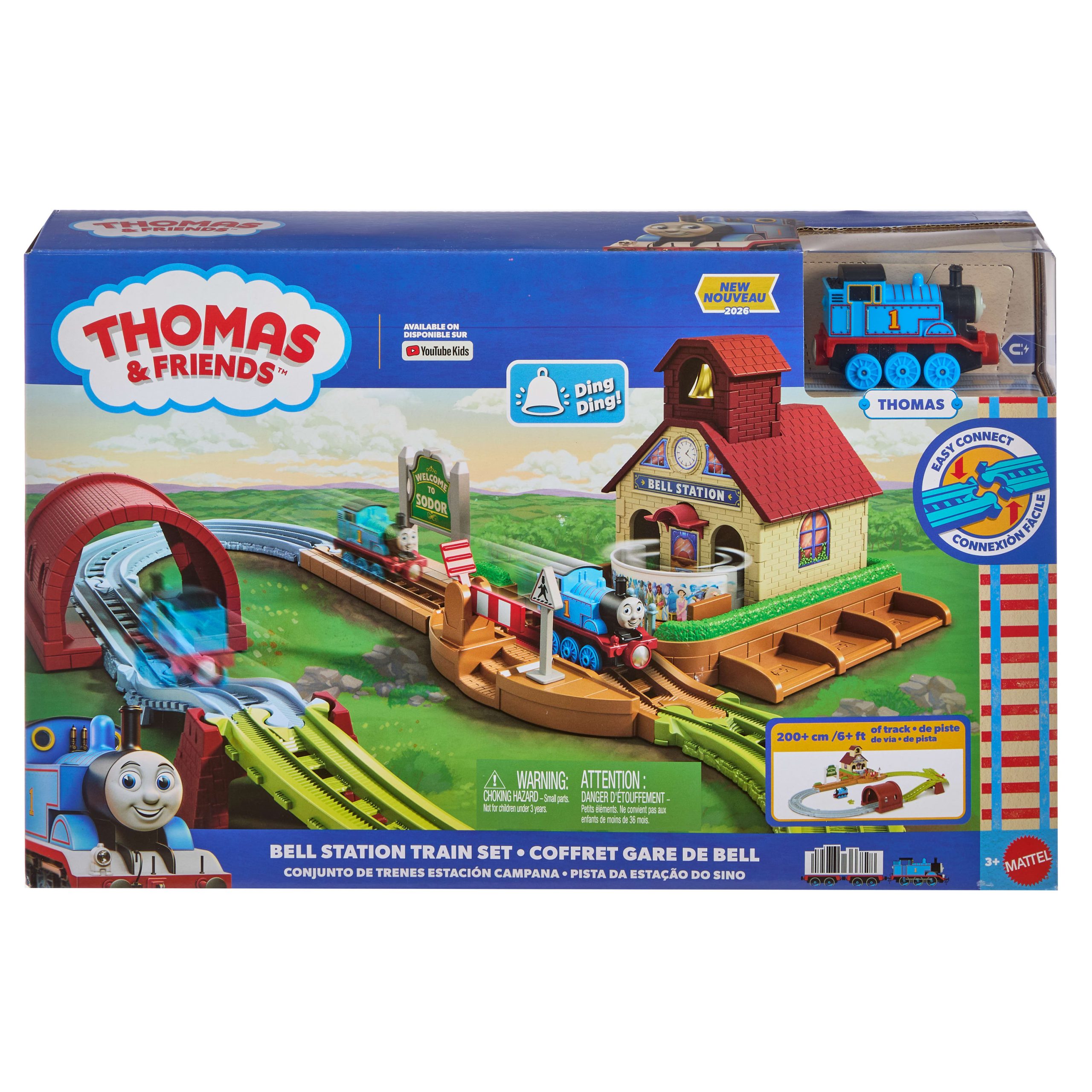 Thomas & Friends T&F Tracks Pista de Juguete Pista Bell Station - Image 6