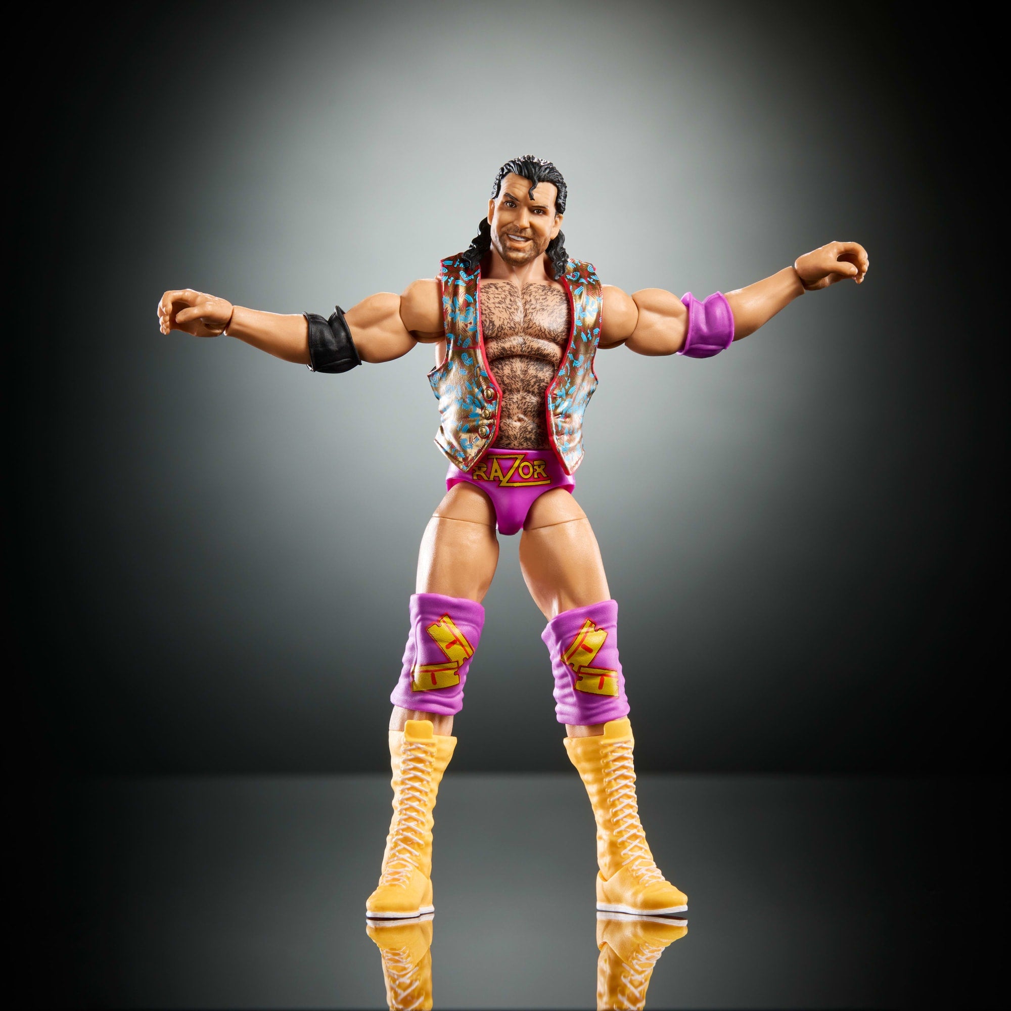 WWE Legends Elite Collection Razor Ramon Action Figure - Image 2