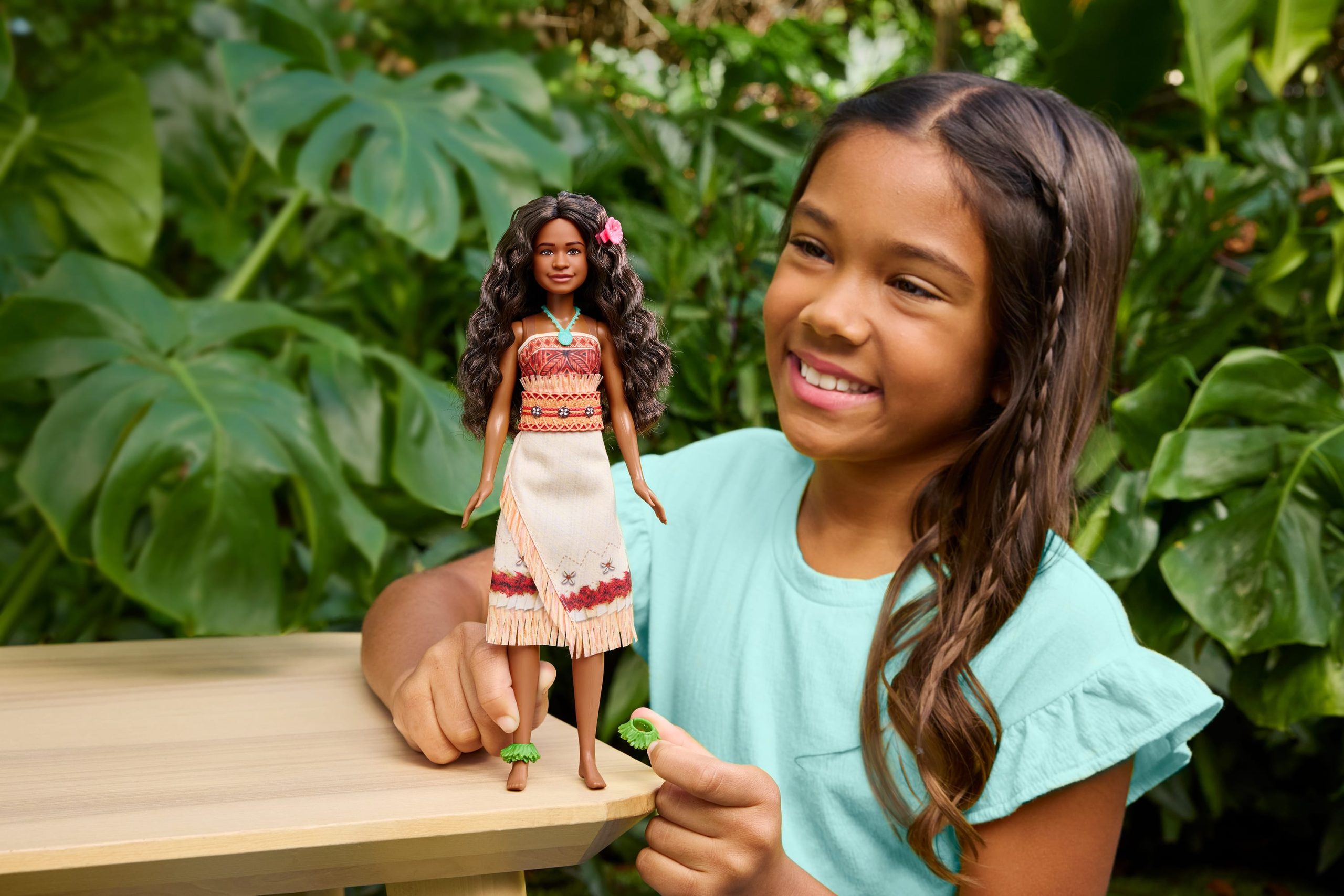 Mattel Disney Moana Doll With Removable Fashion & 5 Accessories. inspired By Live Action Movie - Image 2
