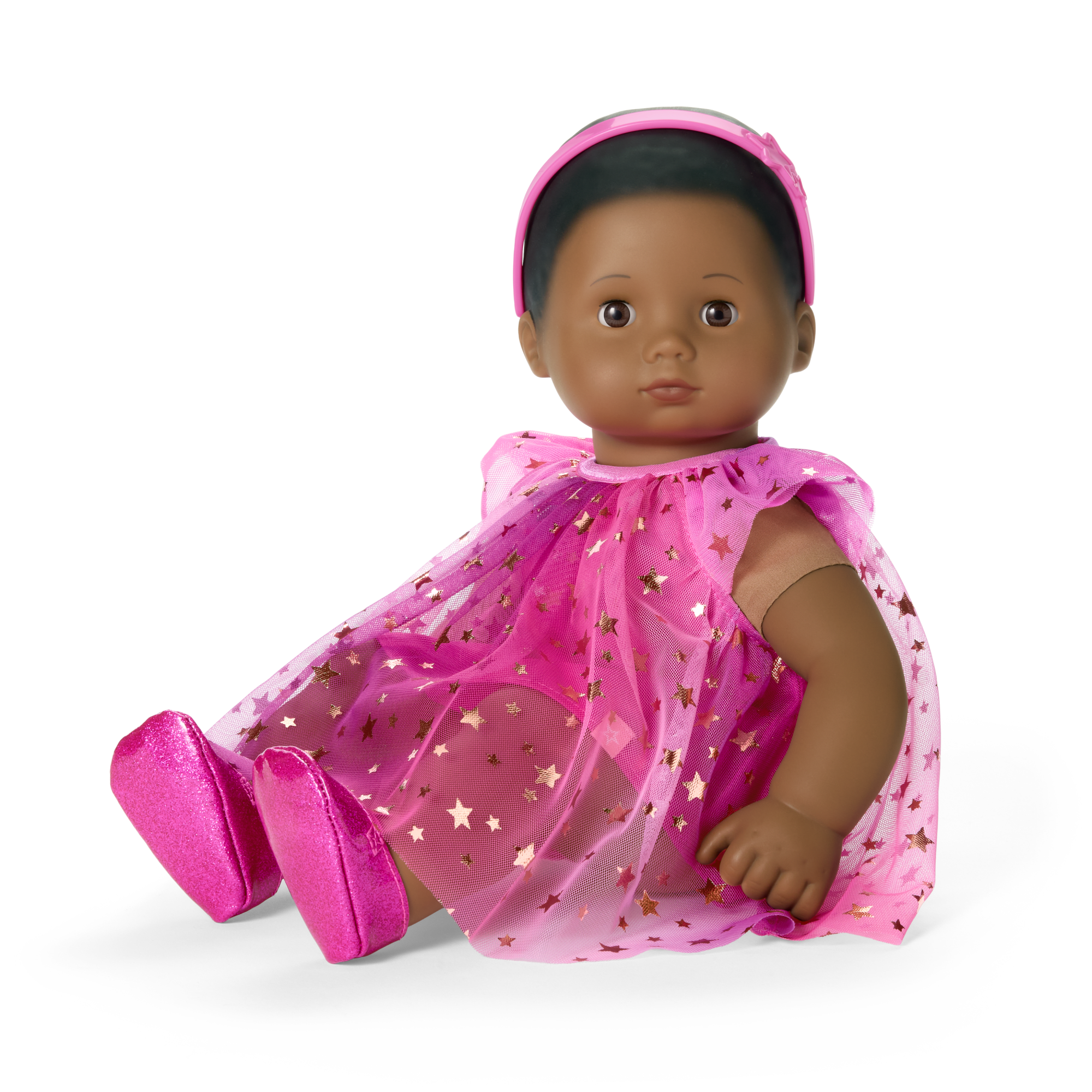 Pink Party-Ready Dress for Bitty Baby® Dolls - Image 2