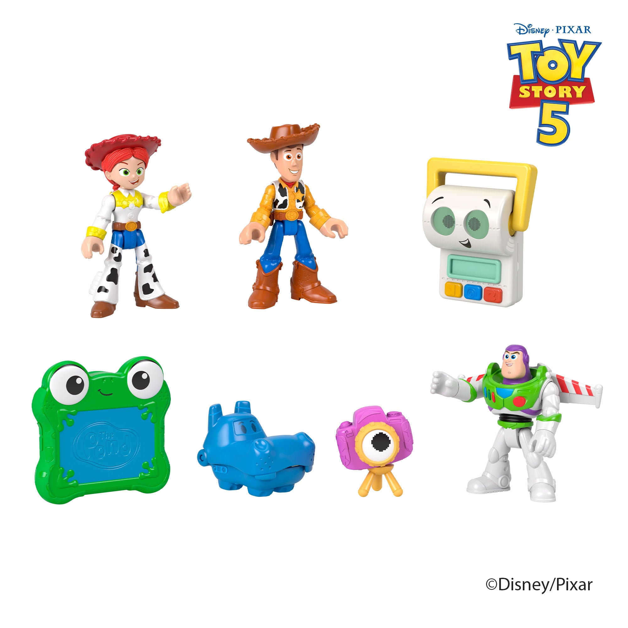 Imaginext Figures Inspired By Disney And Pixar Toy Story Movies. 3-Inch (Characters May Vary) - Image 5