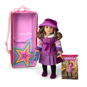 Rebecca™ 18-inch Doll. Book. Accessories & Doll Carrier (Historical Characters)