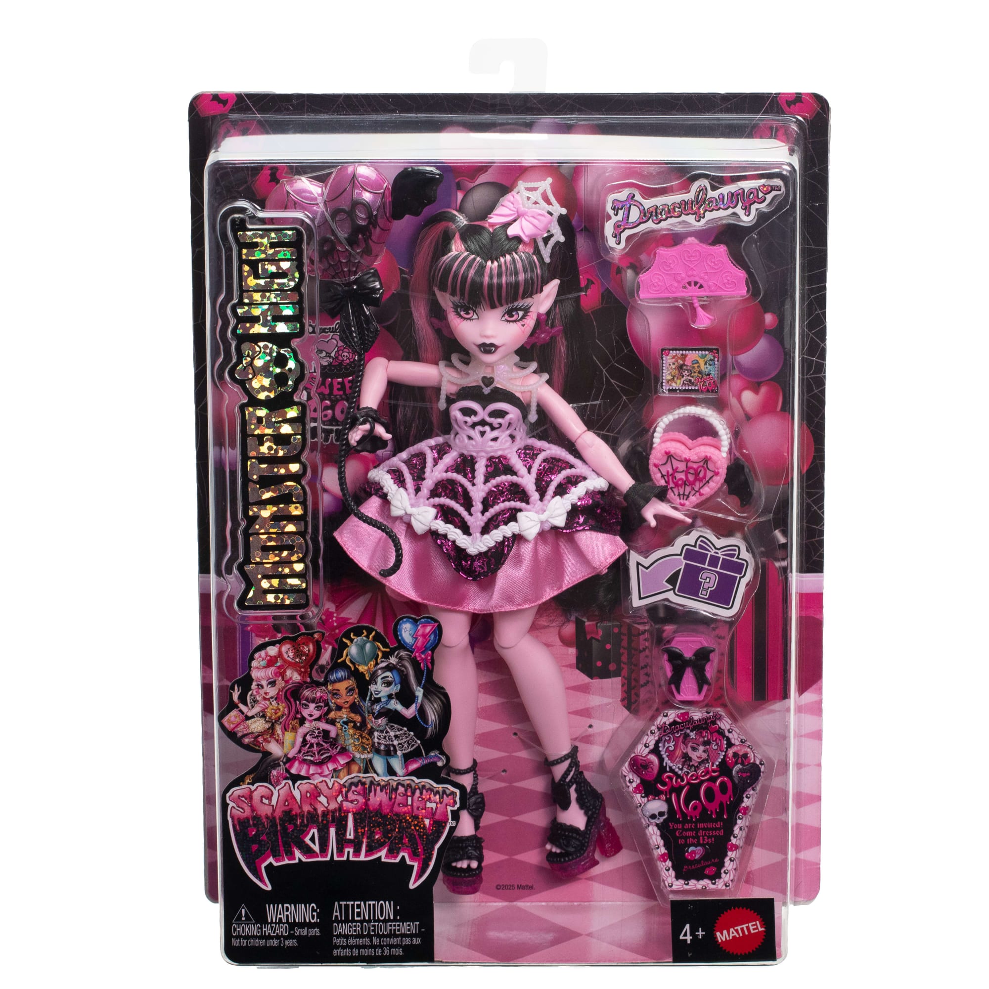 Monster High Boneca Aniversário Draculaura 1600 Draculaura - Image 6