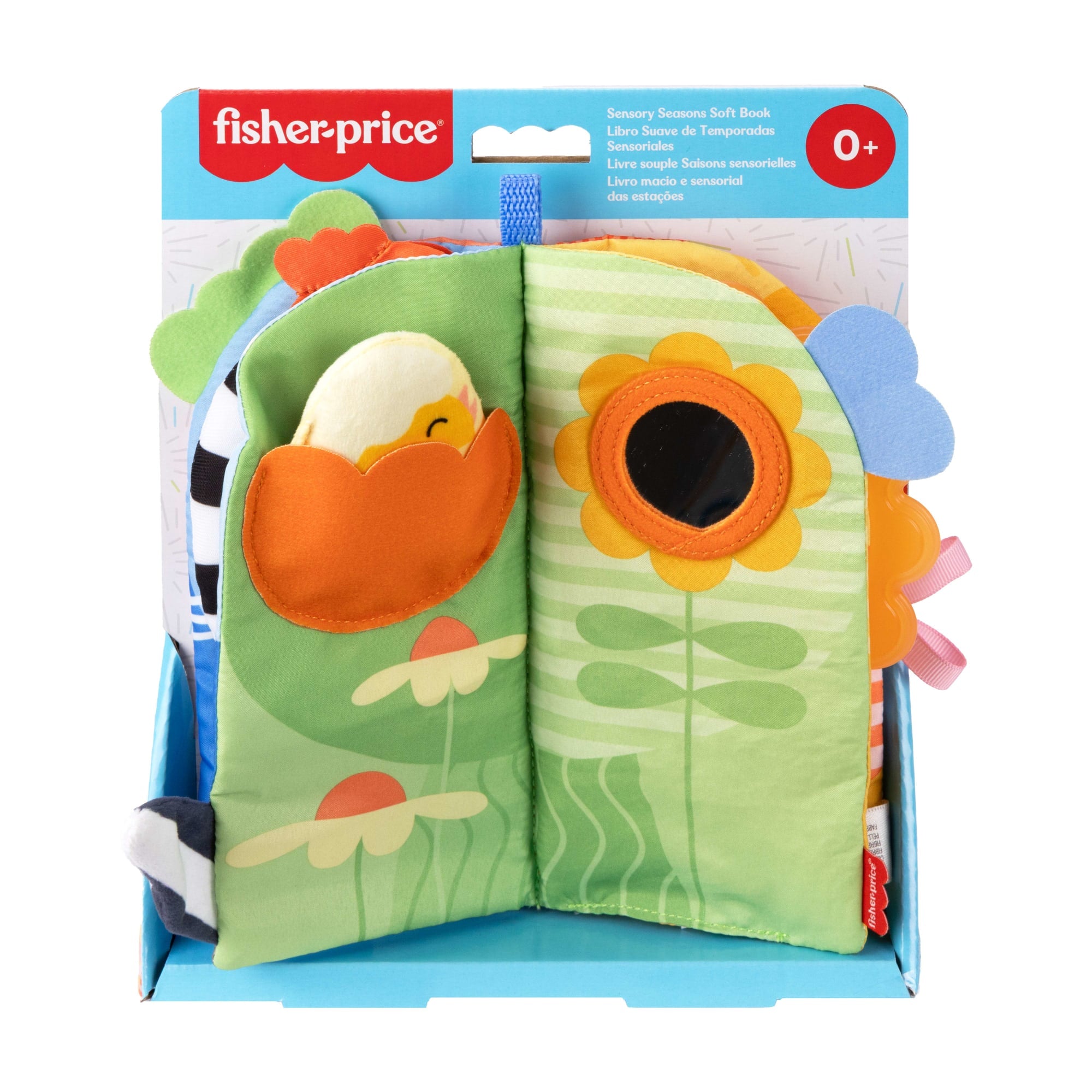 Fisher-Price Sensory Seasons Soft Book. Newborn Tummy Time Busy Activity For Baby Ages 0+ Months - Image 6