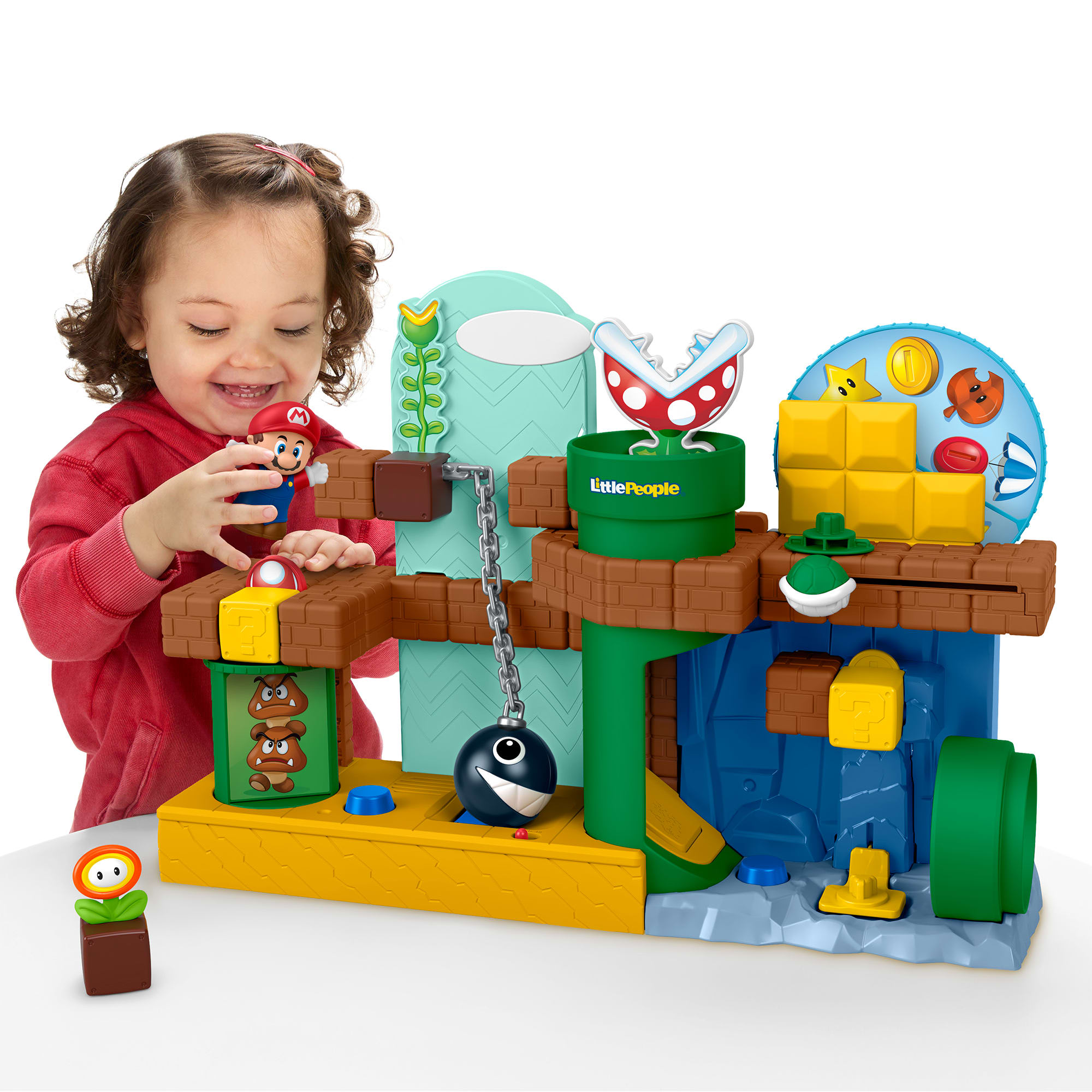 Little People Nintendo Juguete para Bebés Playset Mundo de Mario Bros - Image 2