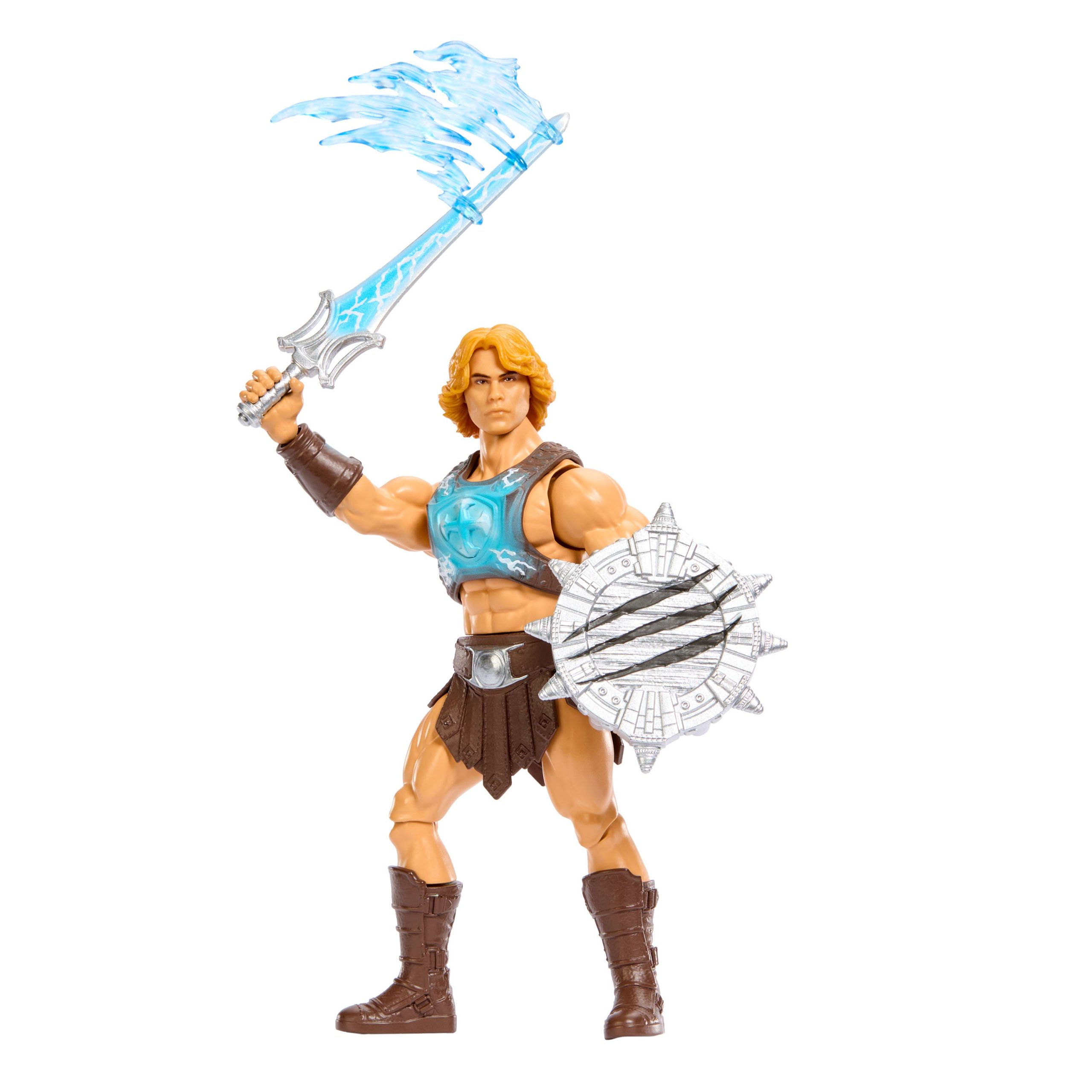Masters Of The Universe He-Man Power Sword Slash Feature Figure Toy. 5.5 Inch Twist & Release Action - Image 4
