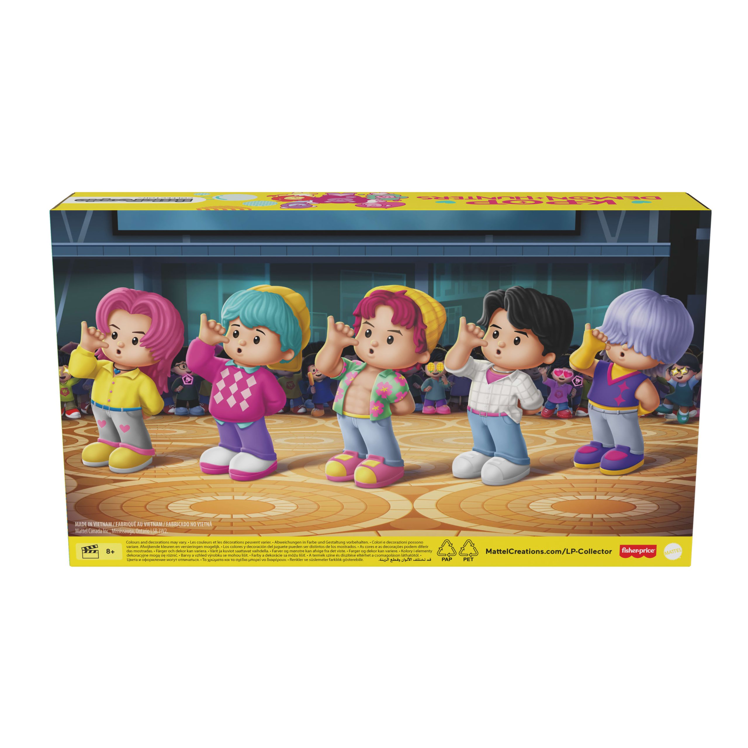 Coffret KPop demon Hunters: Saja Boys Little People Collector en Édition Spéciale. 5 Figurines - Image 6