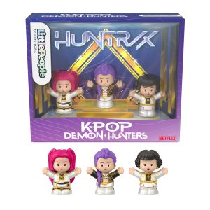 Little People Collector Kpop Demon Hunters: Huntr/X Special Edition Set. 3 Figures