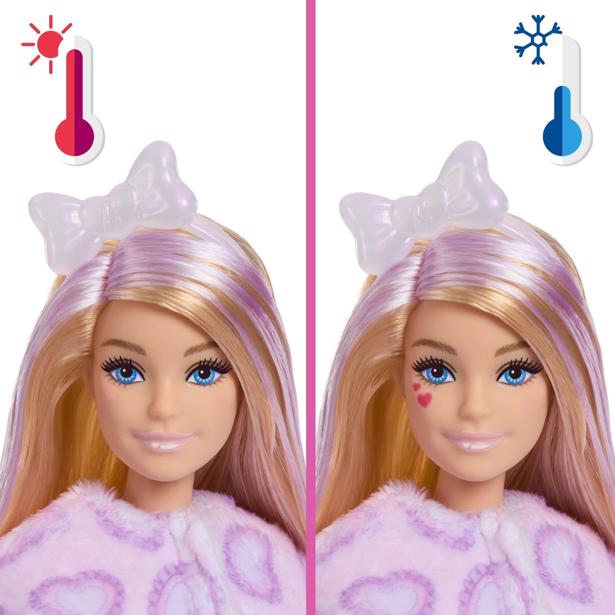 Barbie Cutie Reveal Doll & Accessories. Cuddly Series Kitten With 10 Surprises - Image 3