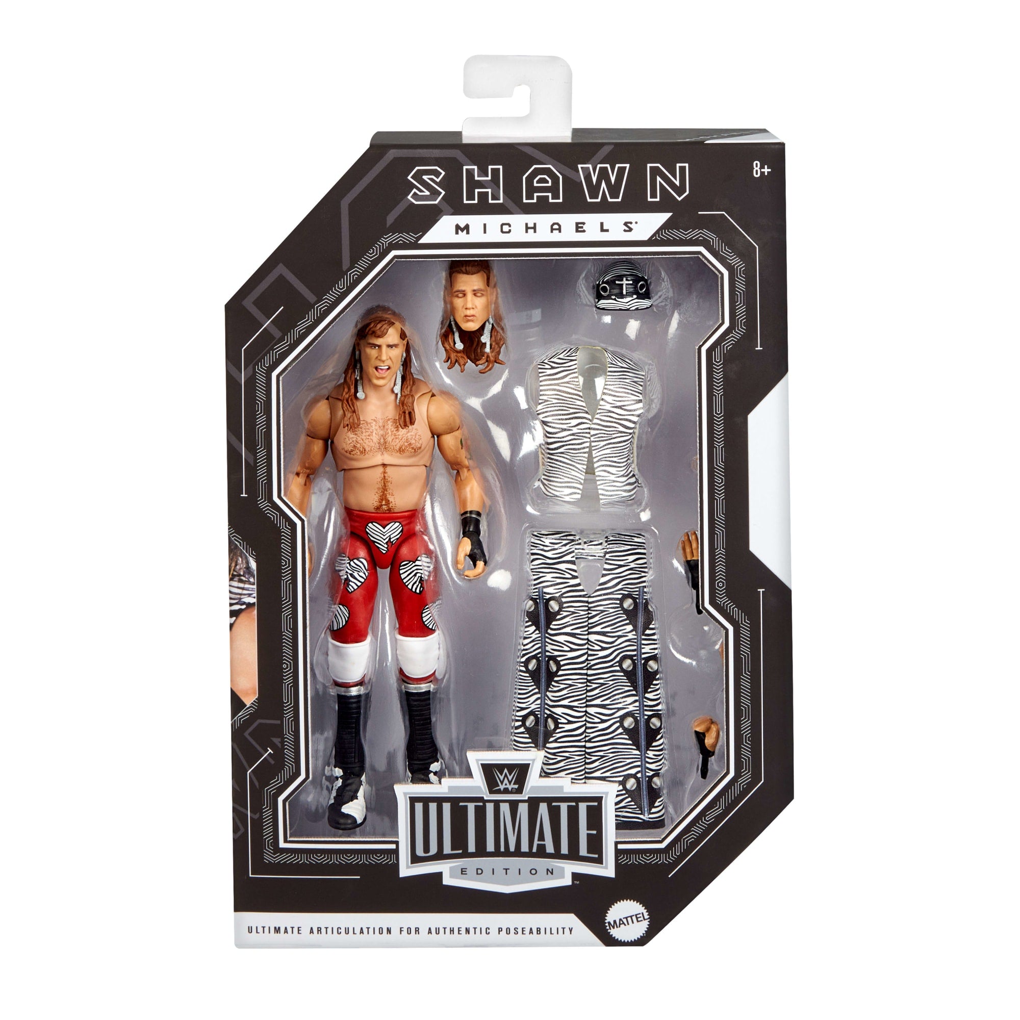 WWE Ultimate Edition Shawn Michaels Action Figure & Accessories Set. 6-Inch Collectible Superstar - Image 2