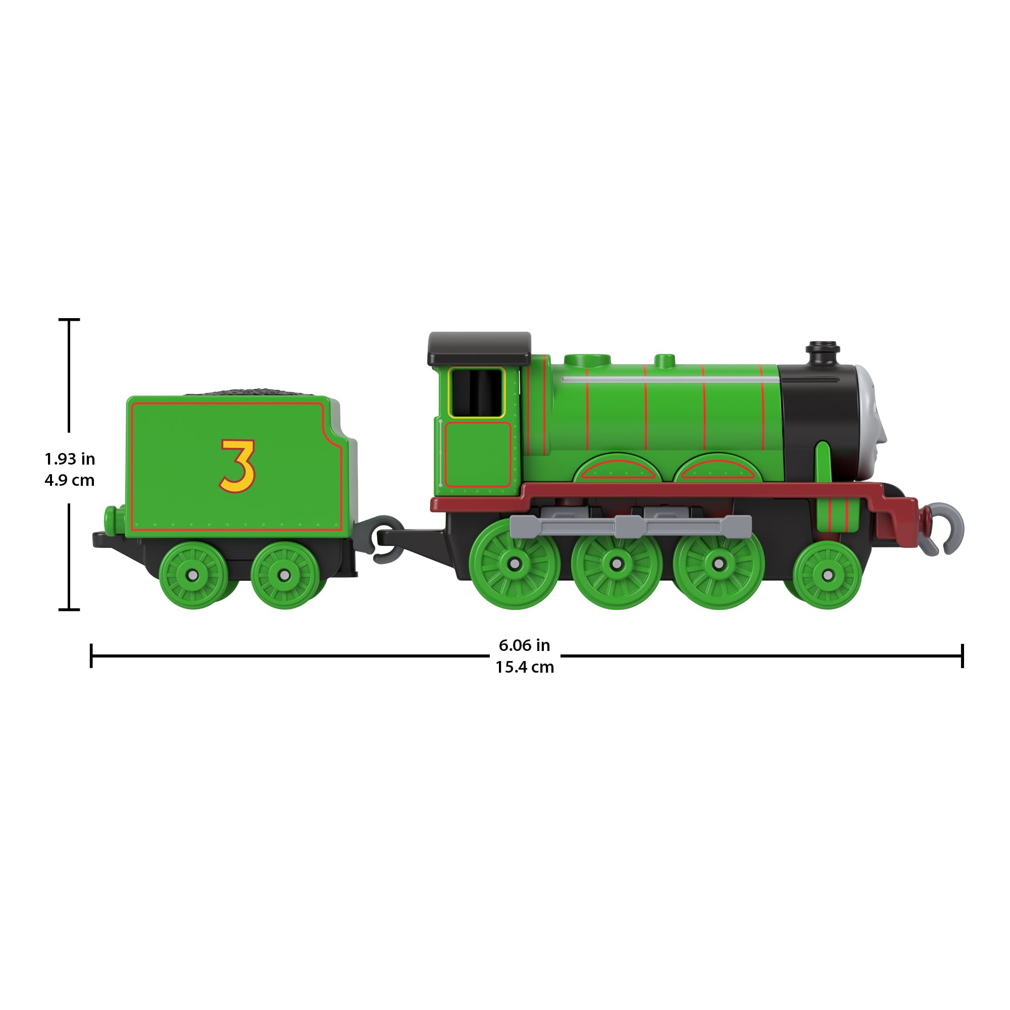 Thomas & Friends 80th Anniversary Multipack By Fisher-Price. 3 Motorized Toy Trains & 2 Engines - Image 2