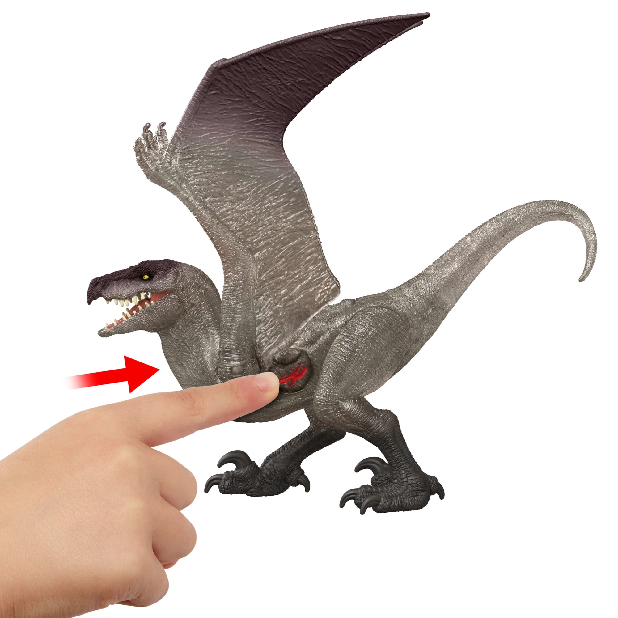 Jurassic World Rebirth Mutadon Destruction Pack. 2 Dinosaur Toys. Damage & Wing Flap Features - Image 5