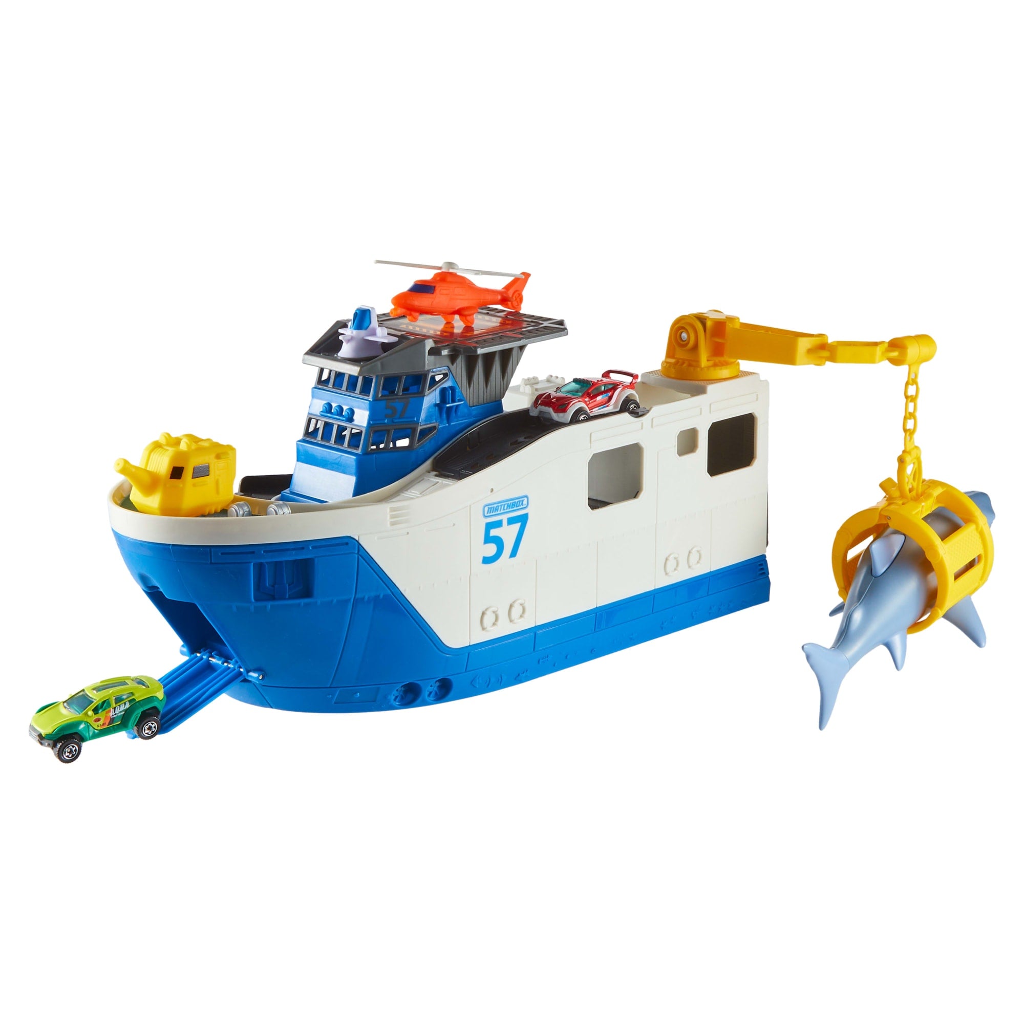 Matchbox Marine Rescue Shark Ship - Image 2
