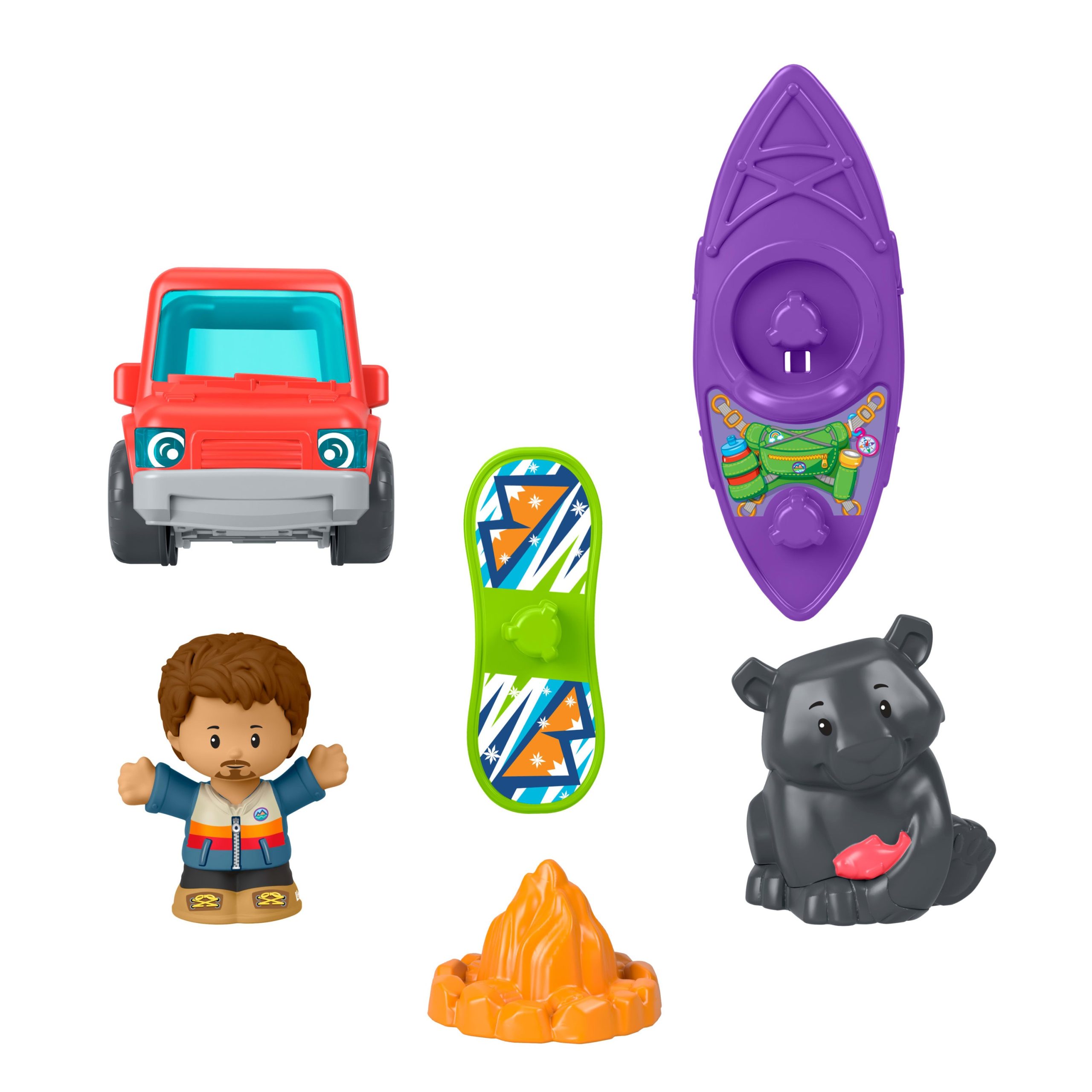 Little People Brinquedo para Bebês Conjunto de Brincadeira Montanha Definitiva - Image 5