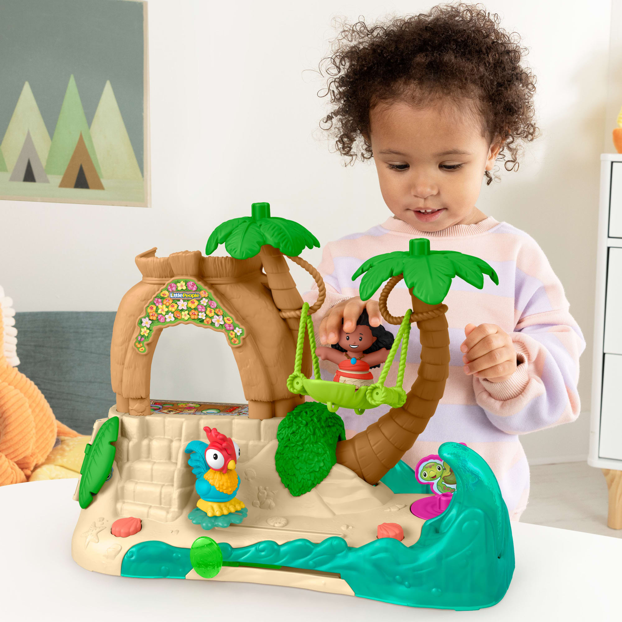 Little People® Princesses Disney Village D'Aventure de Moana - Image 2