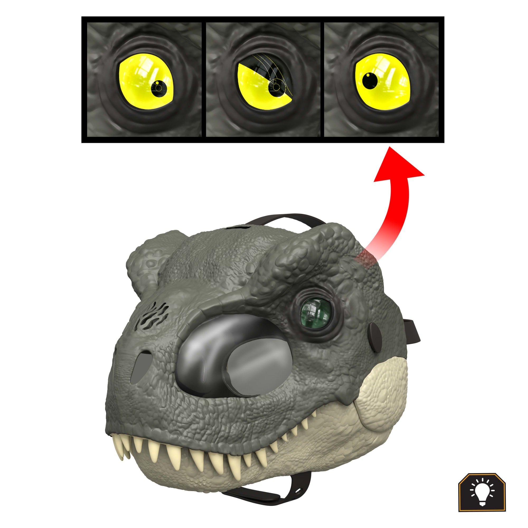 Jurassic World Brinquedo Rebirth Máscara Luxo - Image 5