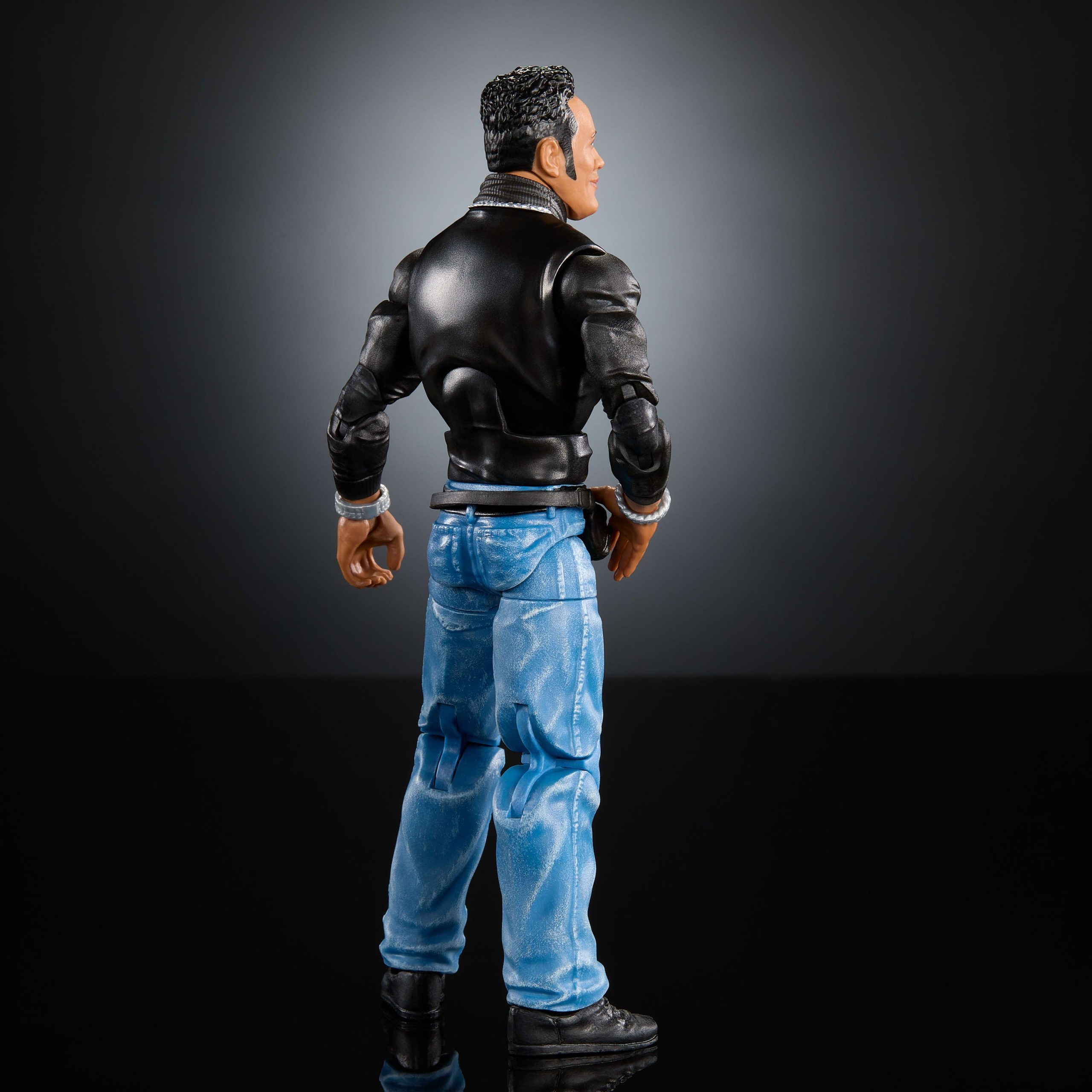 WWE Elite Collection The Rock Action Figure & Accessories. 6-inch Collectible Set - Image 5