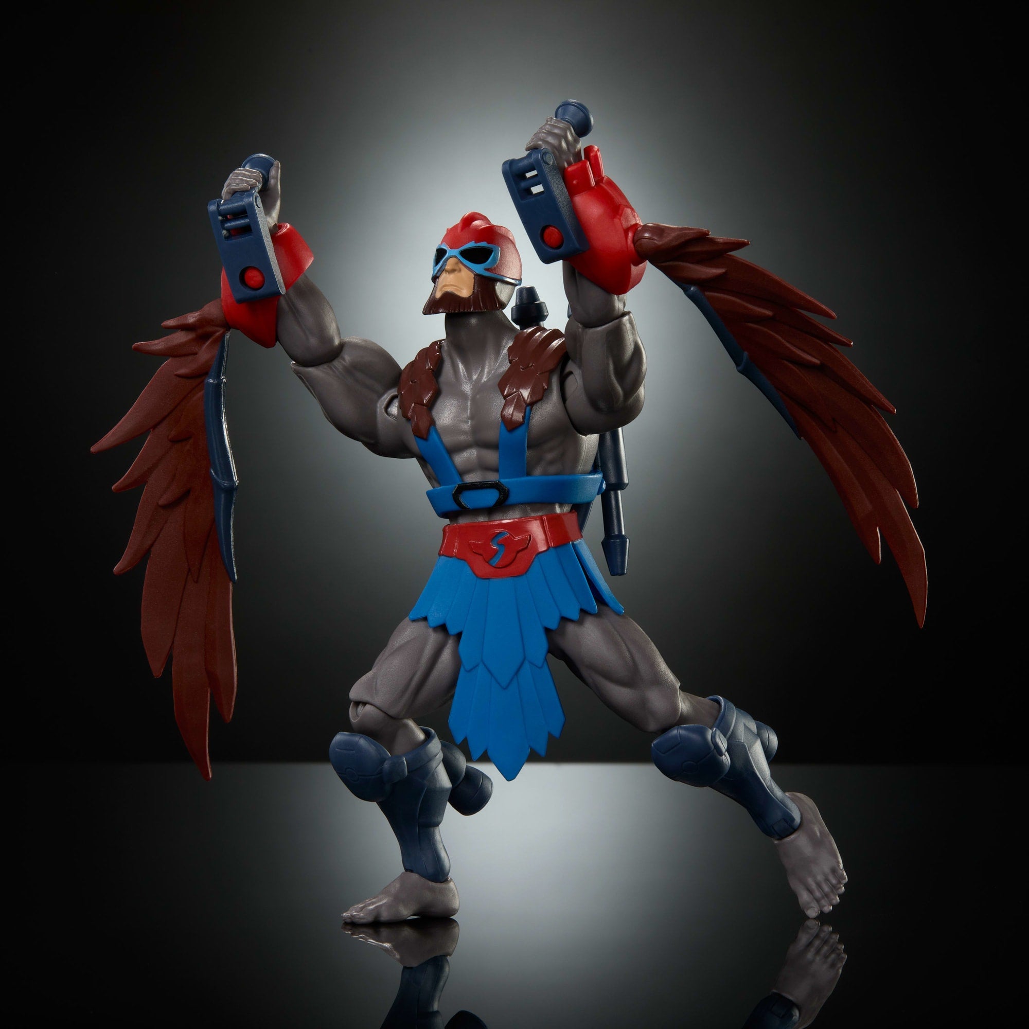 Masters of the Universe Origins Cartoon Collection Stratos Action Figure - Image 2