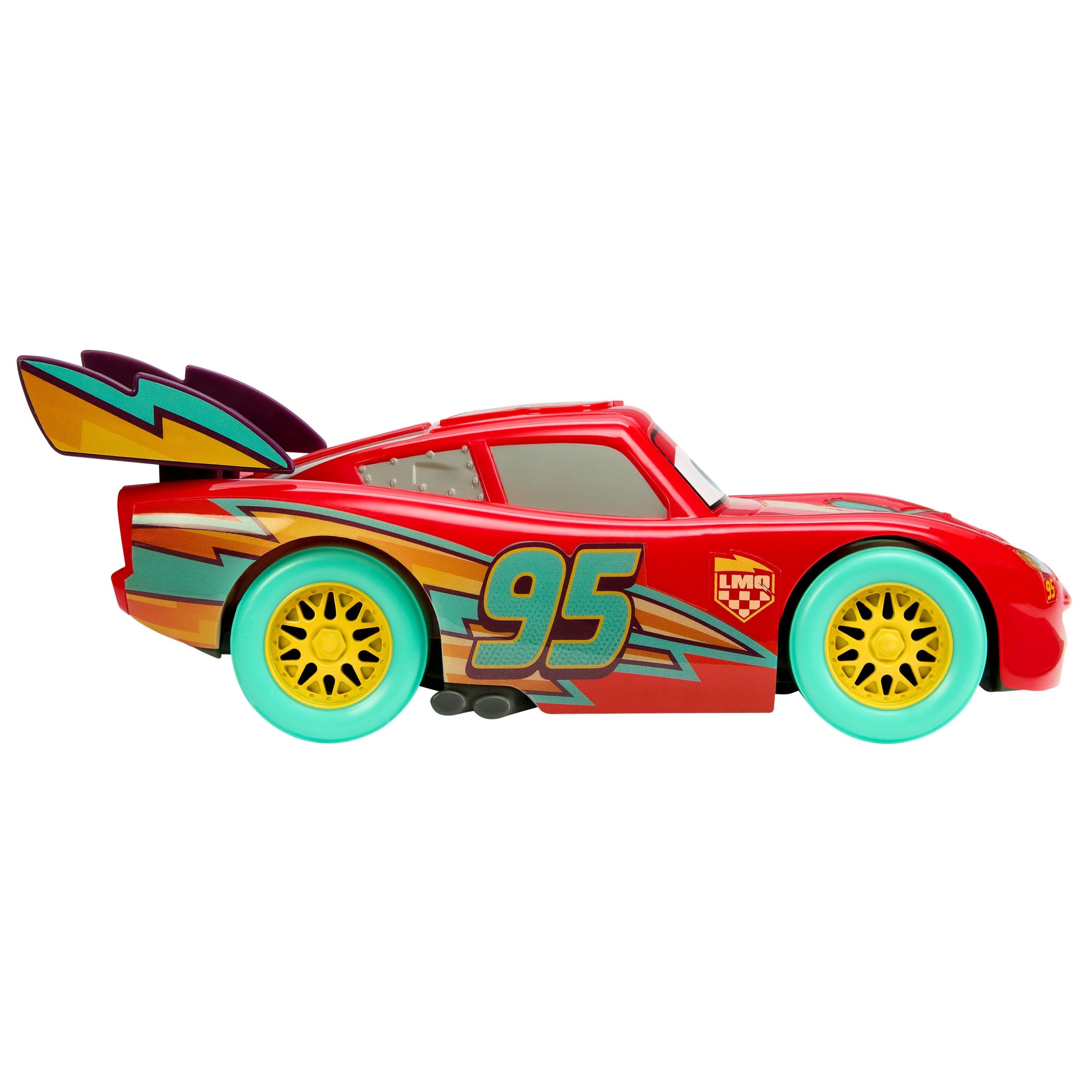 Disney Pixar Cars Véhicule Flash Mcqueen Race To Celebrate Sons et Lumières - Image 5