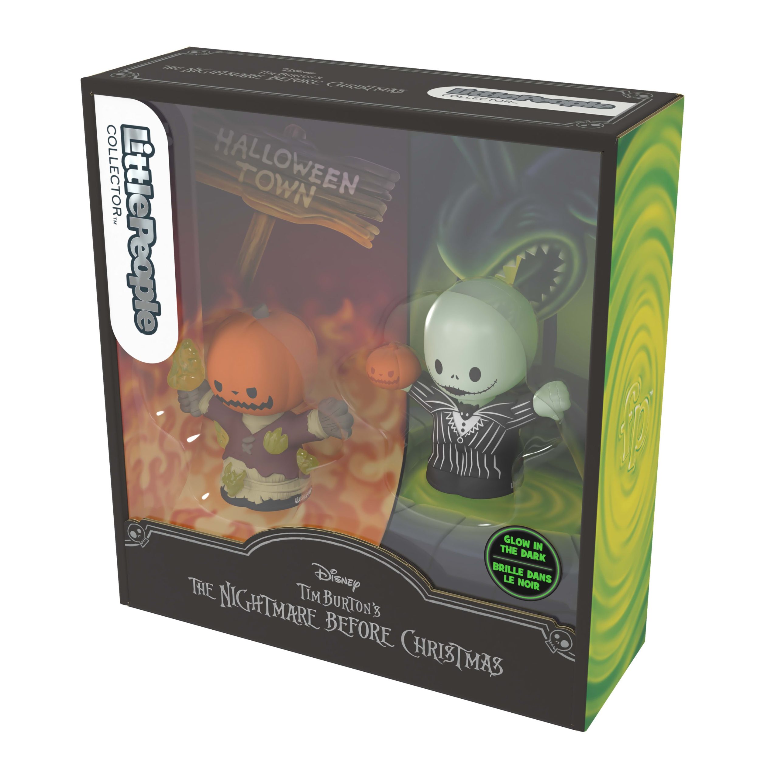 Little People Collector DISNEY Tim Burton's The Nightmare Before Christmas: The Pumpkin King Special Edition Set - Image 10