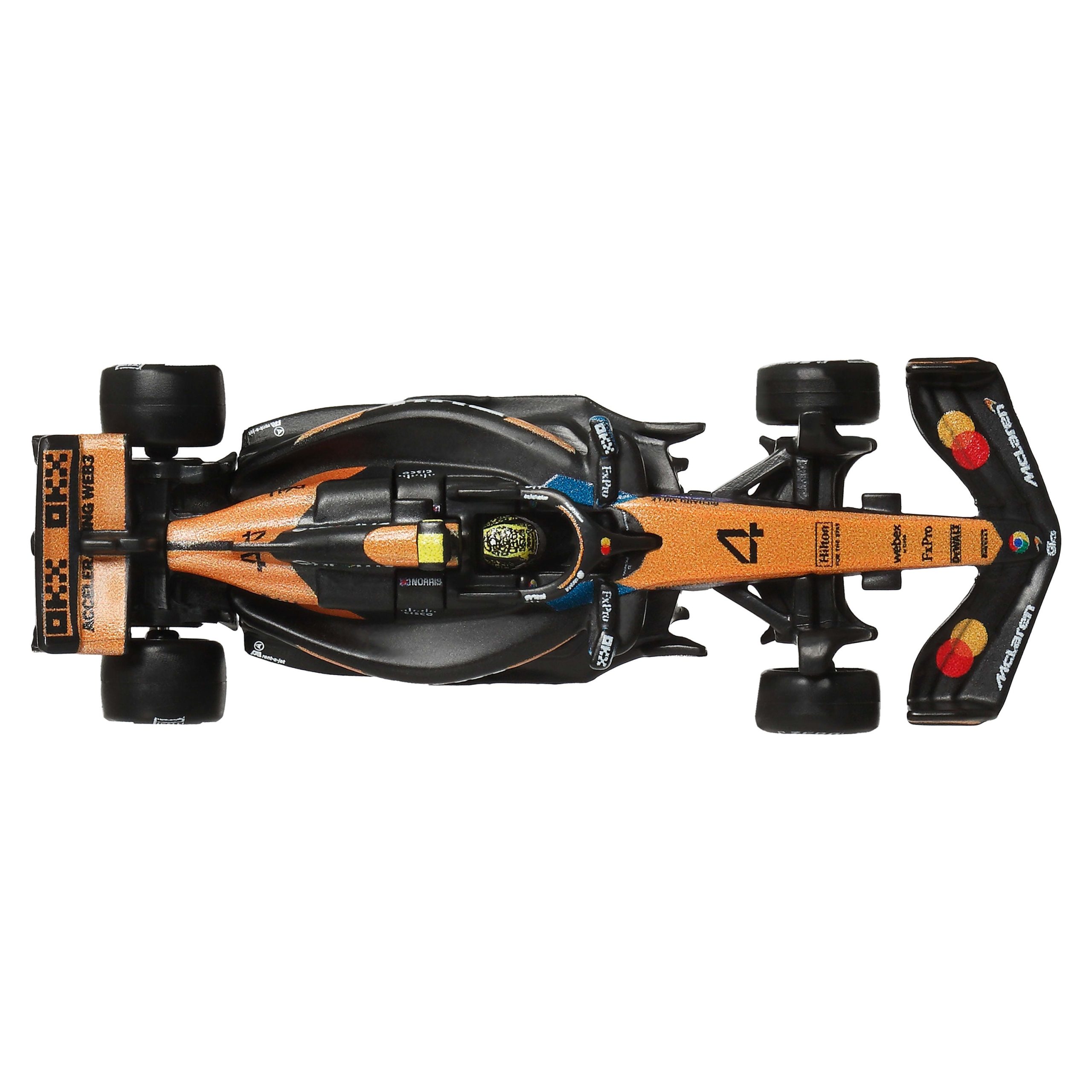 Hot Wheels Premium Formula 1 2-Pack Of 1:64 Scale Cars. Mclaren Formula 1 Team Of Piastri & Norris - Image 6
