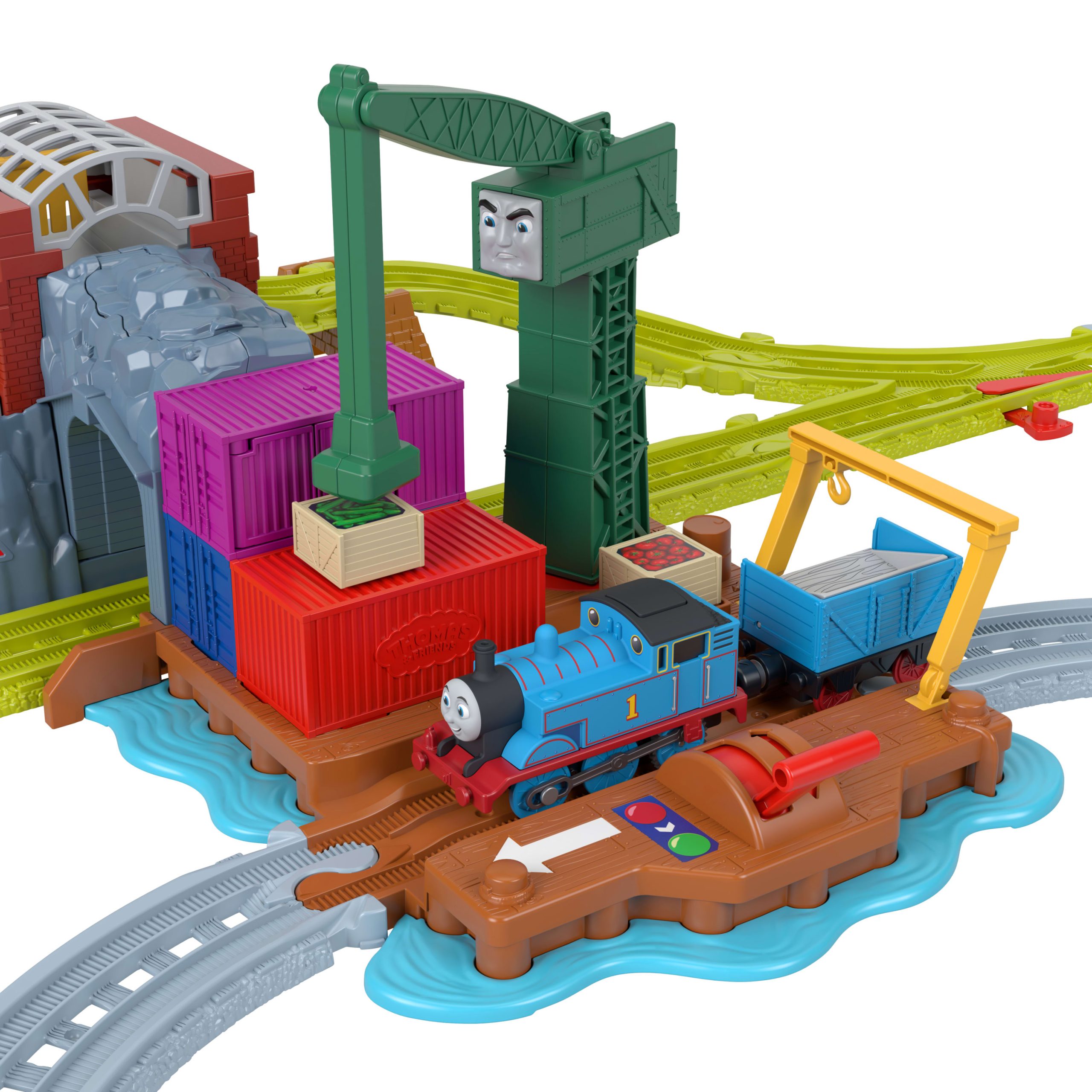 Coffret de Train La Livraison Sur Le Quai de Cranky de Thomas et ses Amis - Image 3