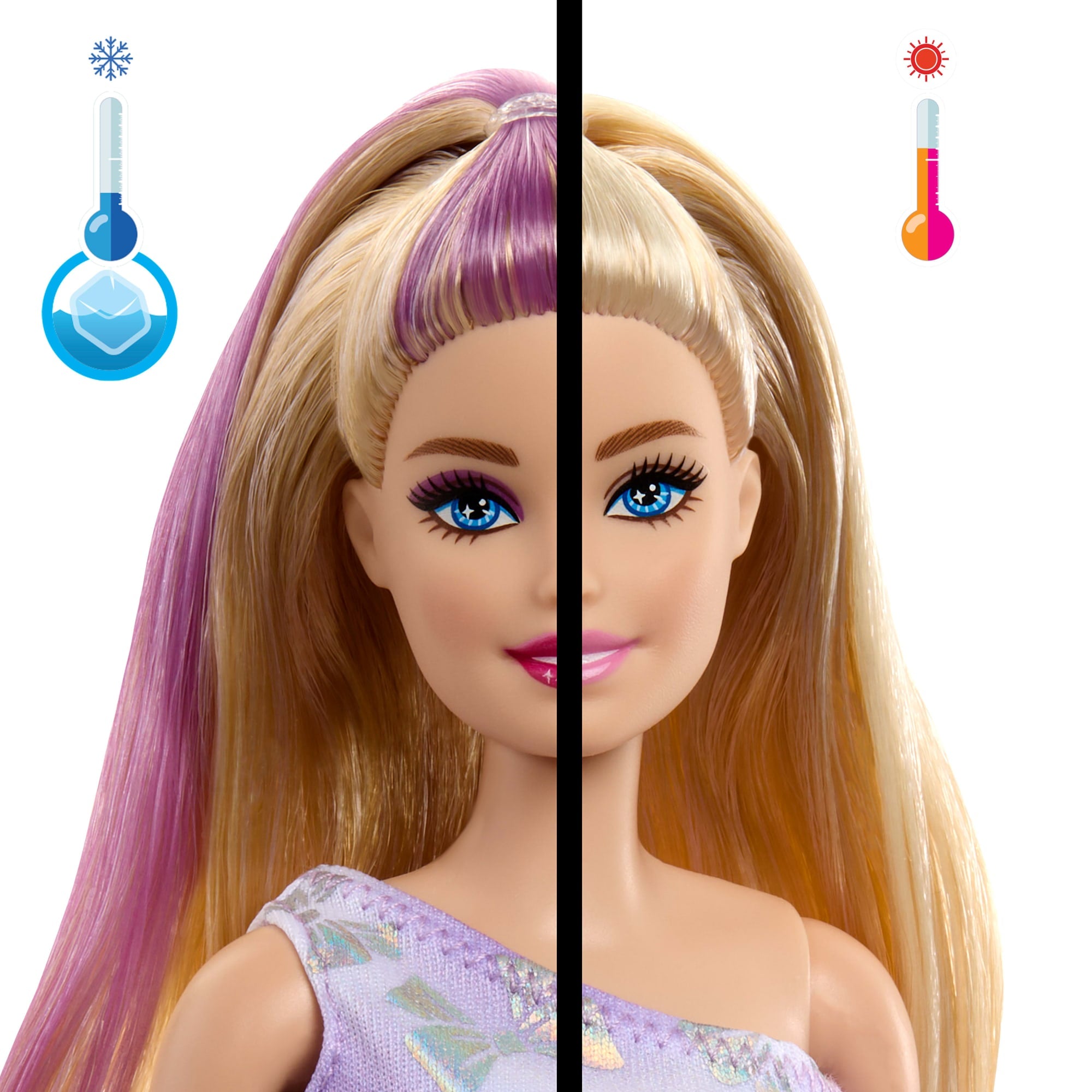 Barbie Party Unboxed Muñeca Fiesta de Mascotas Vestido Azul - Image 5