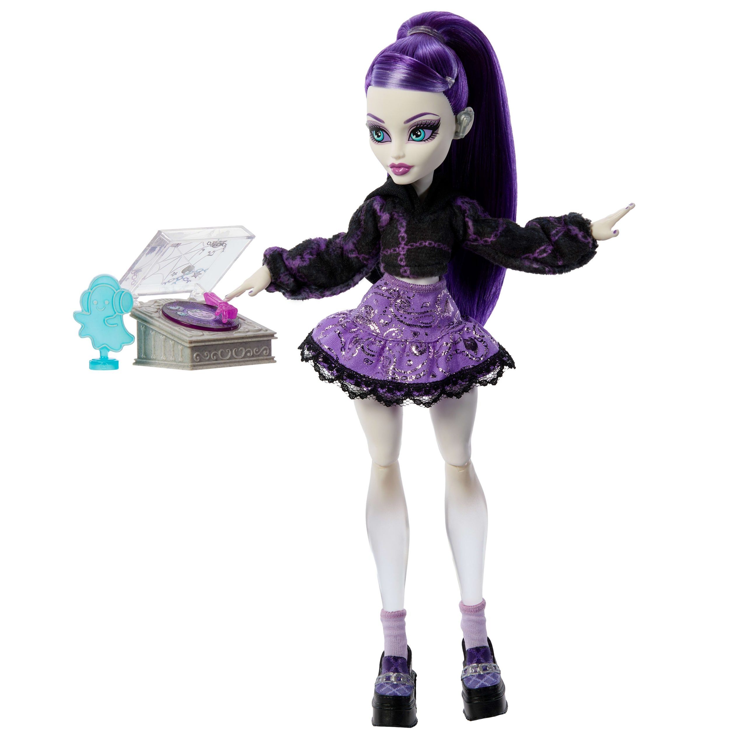 Monster High Self-Scare Secrets Spectra Vondergeist Fashion Doll With 13 Realistic Accessories - Image 5