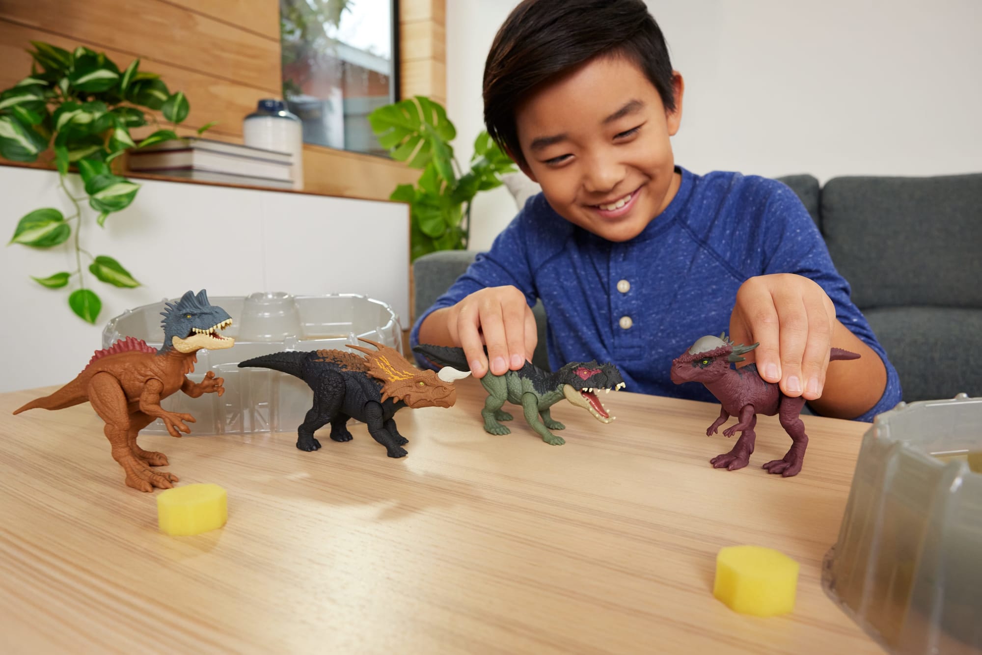Jurassic World Dinossauro de Brinquedo Pacote de Batalha Dino Reveal - Image 2