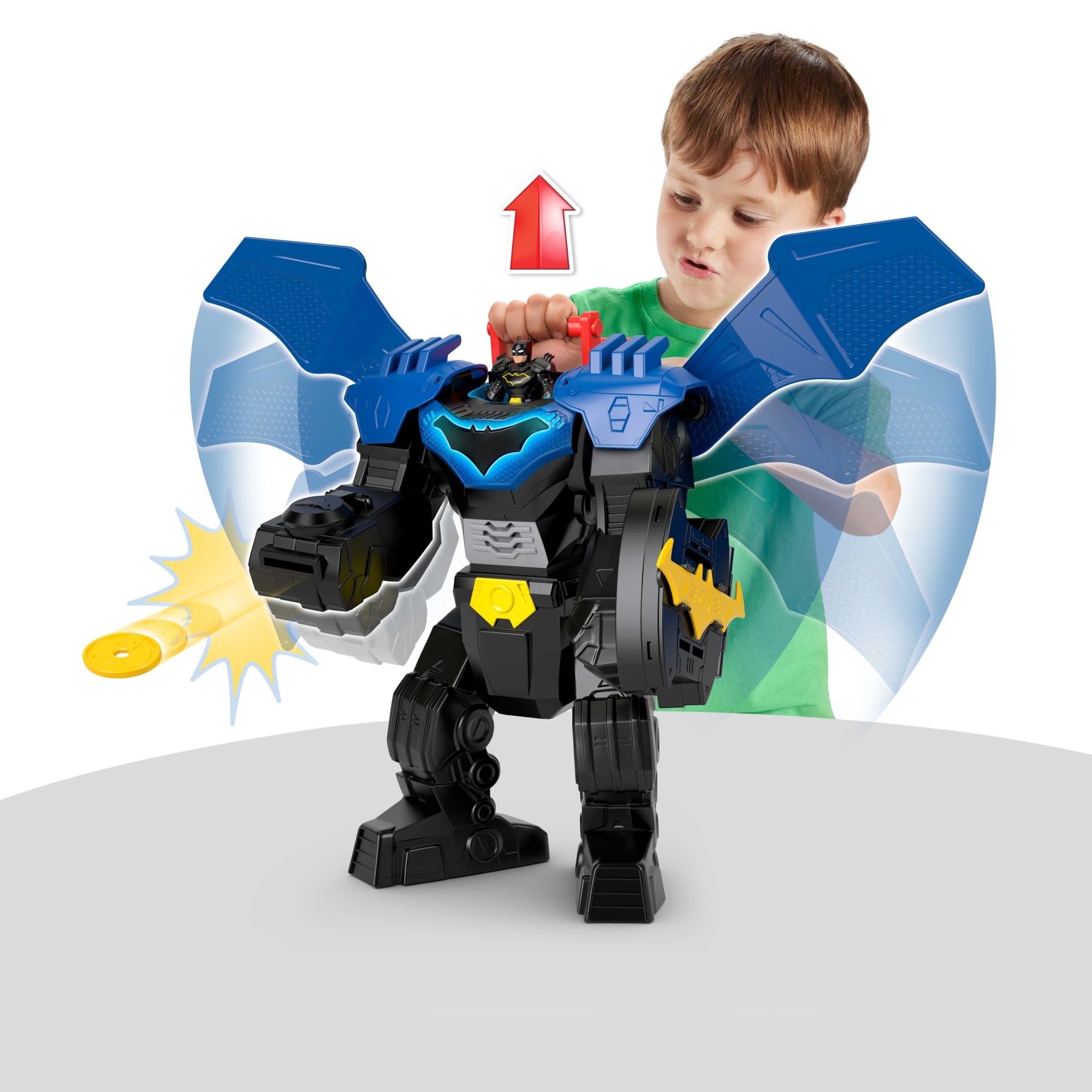 Imaginext DC Super Friends Figura de Acción Batman Mech - Image 2