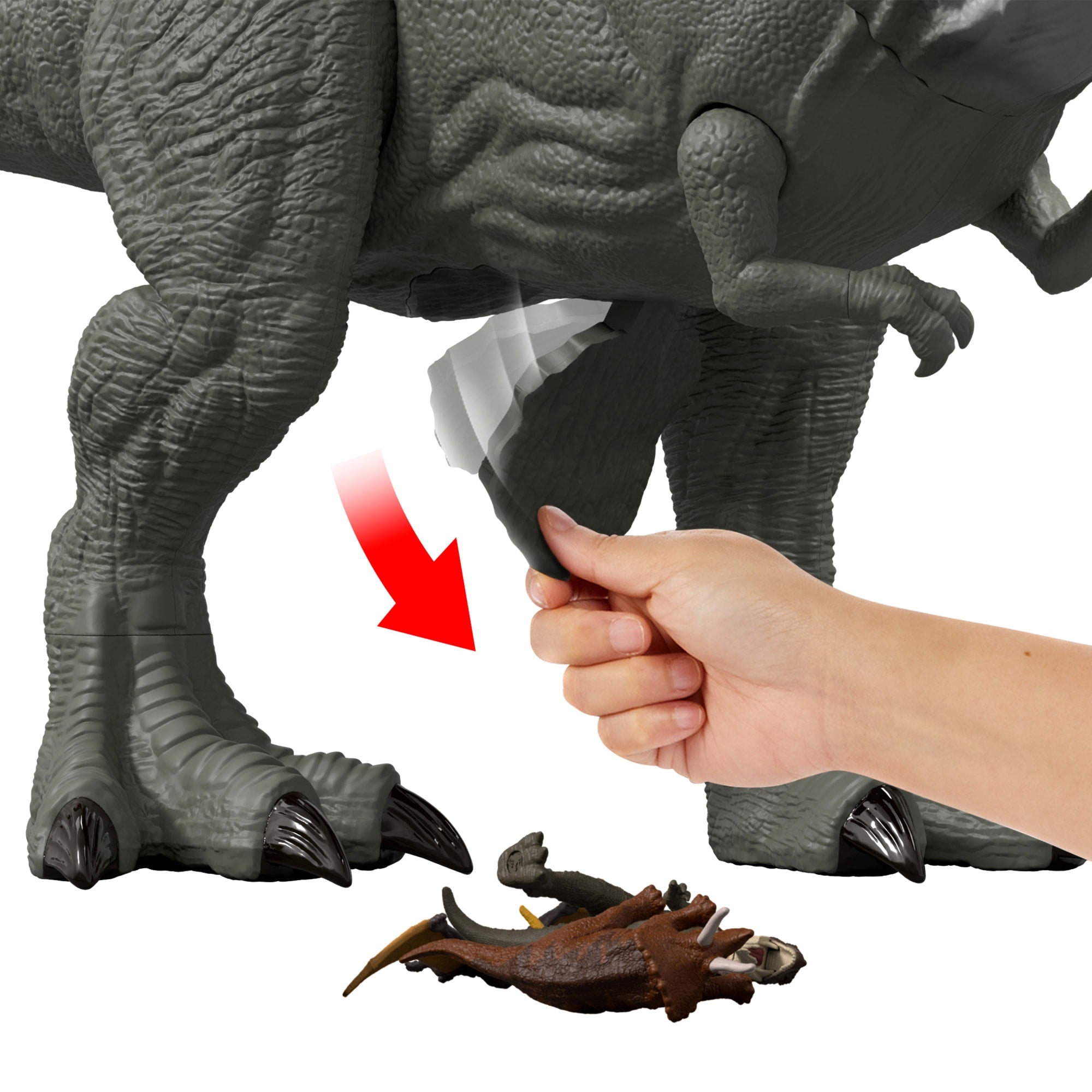 Jurassic World Dinosaurio de Juguete Rebirth Super Colossal T. Rex - Image 4
