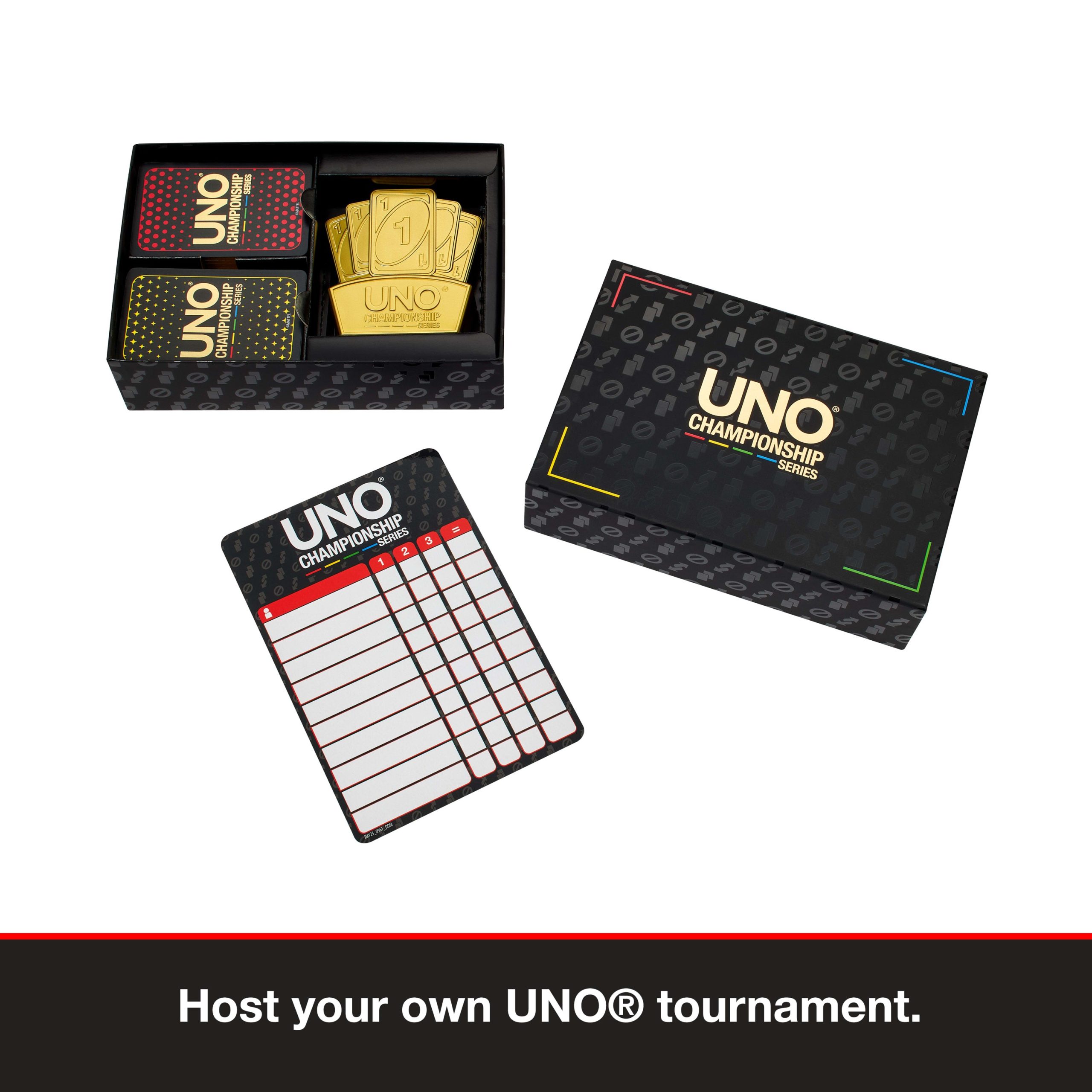 UNO Championship Series Tournament Set Card Game For Large Groups Of 6 To 20 Players - Image 3