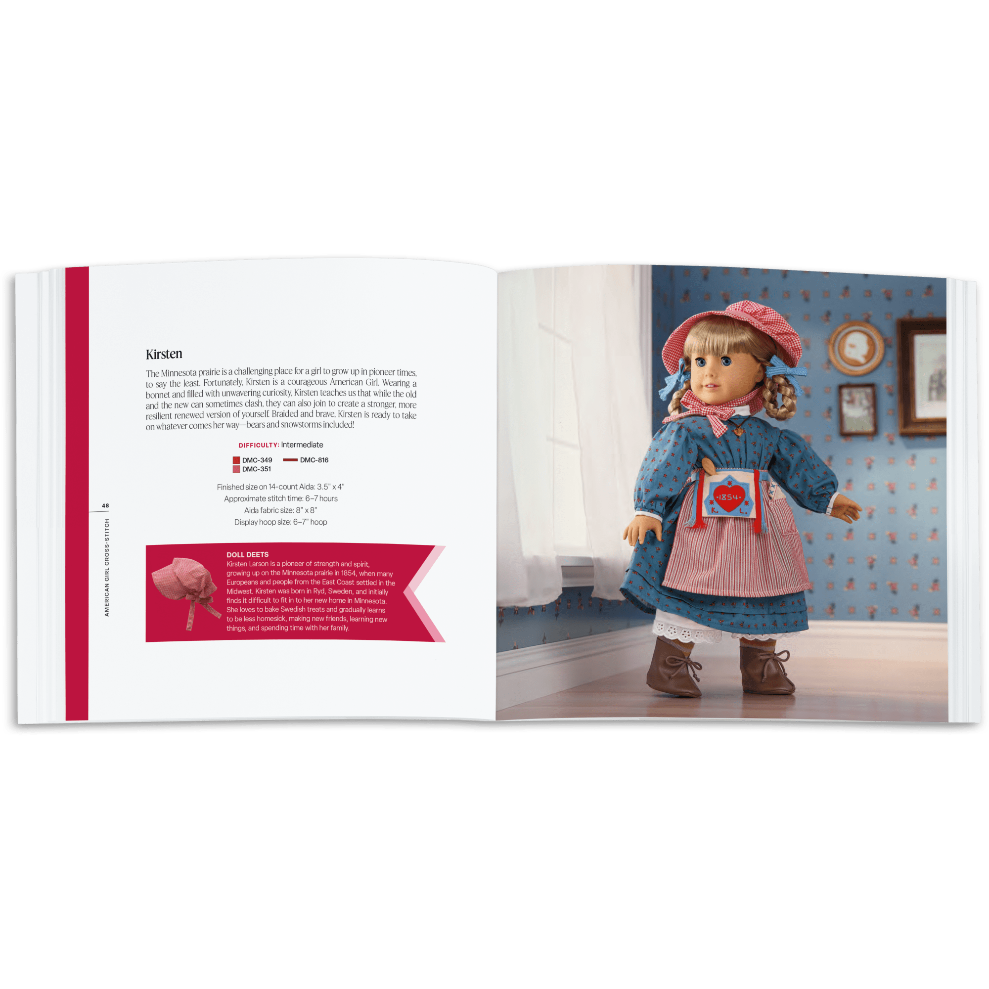 American Girl Cross-Stitch Book - Image 4