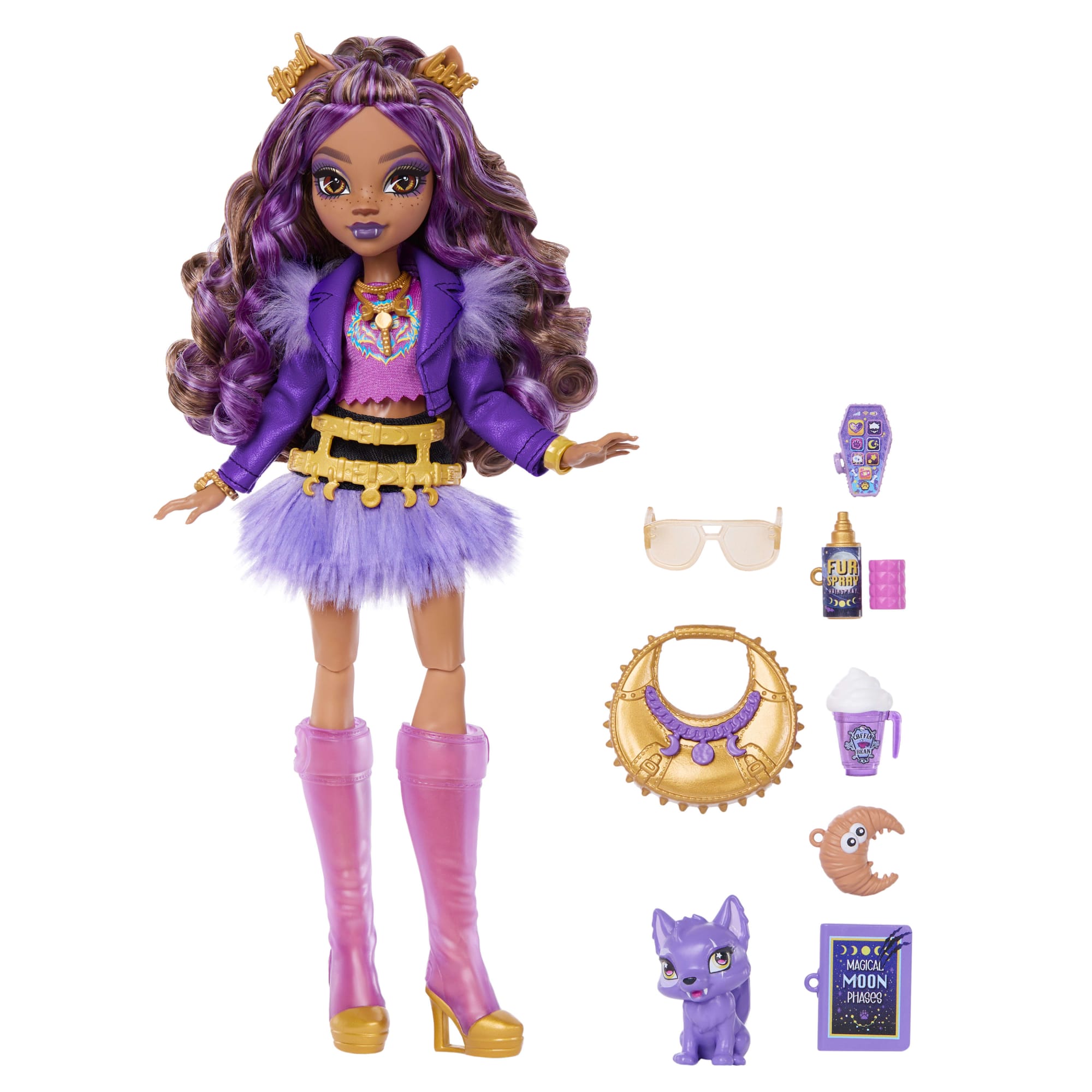 Monster High Muñeca Look Monstruoso Clawdeen - Image 5