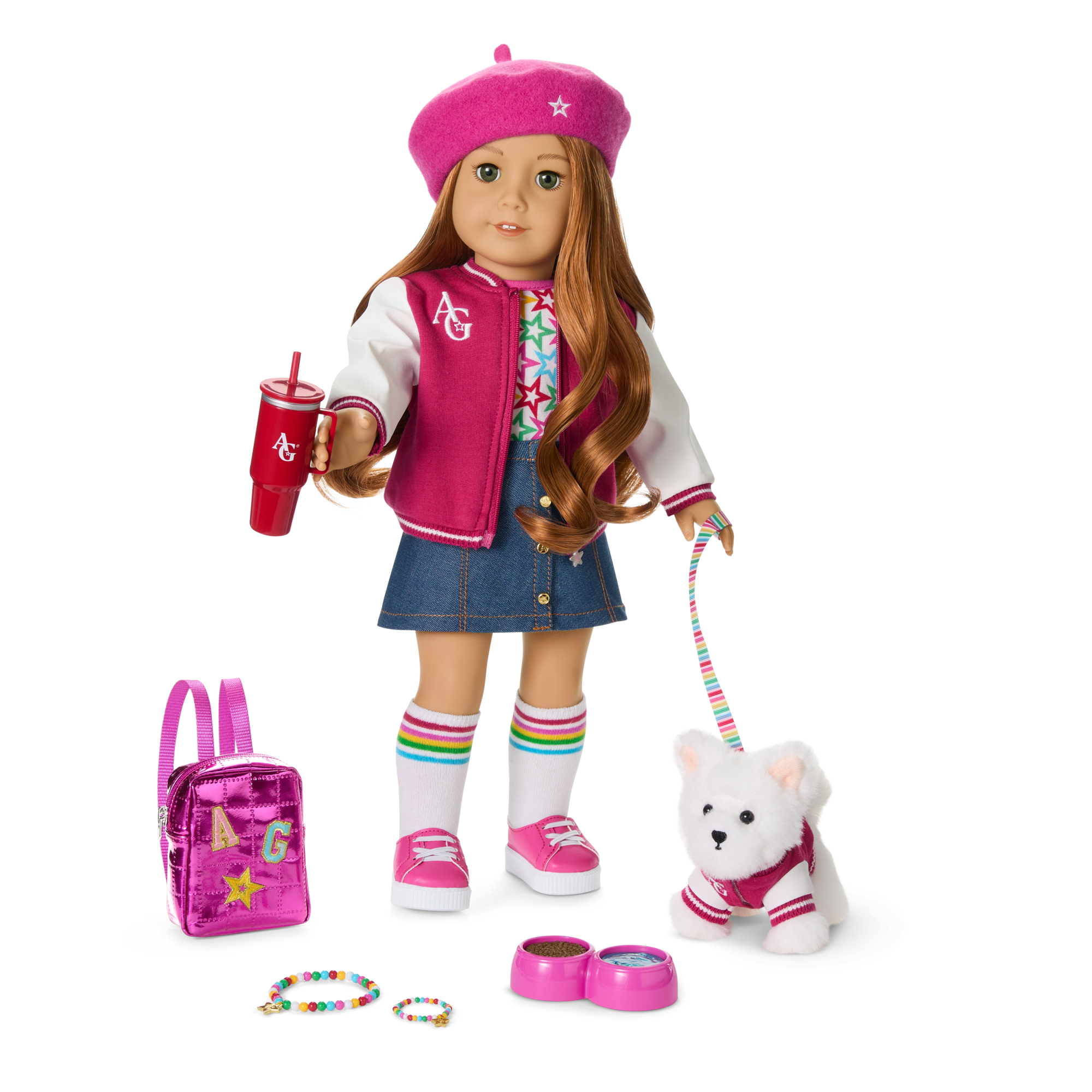 Truly Me™ 18-inch Doll #103 with wavy red hair - Image 17