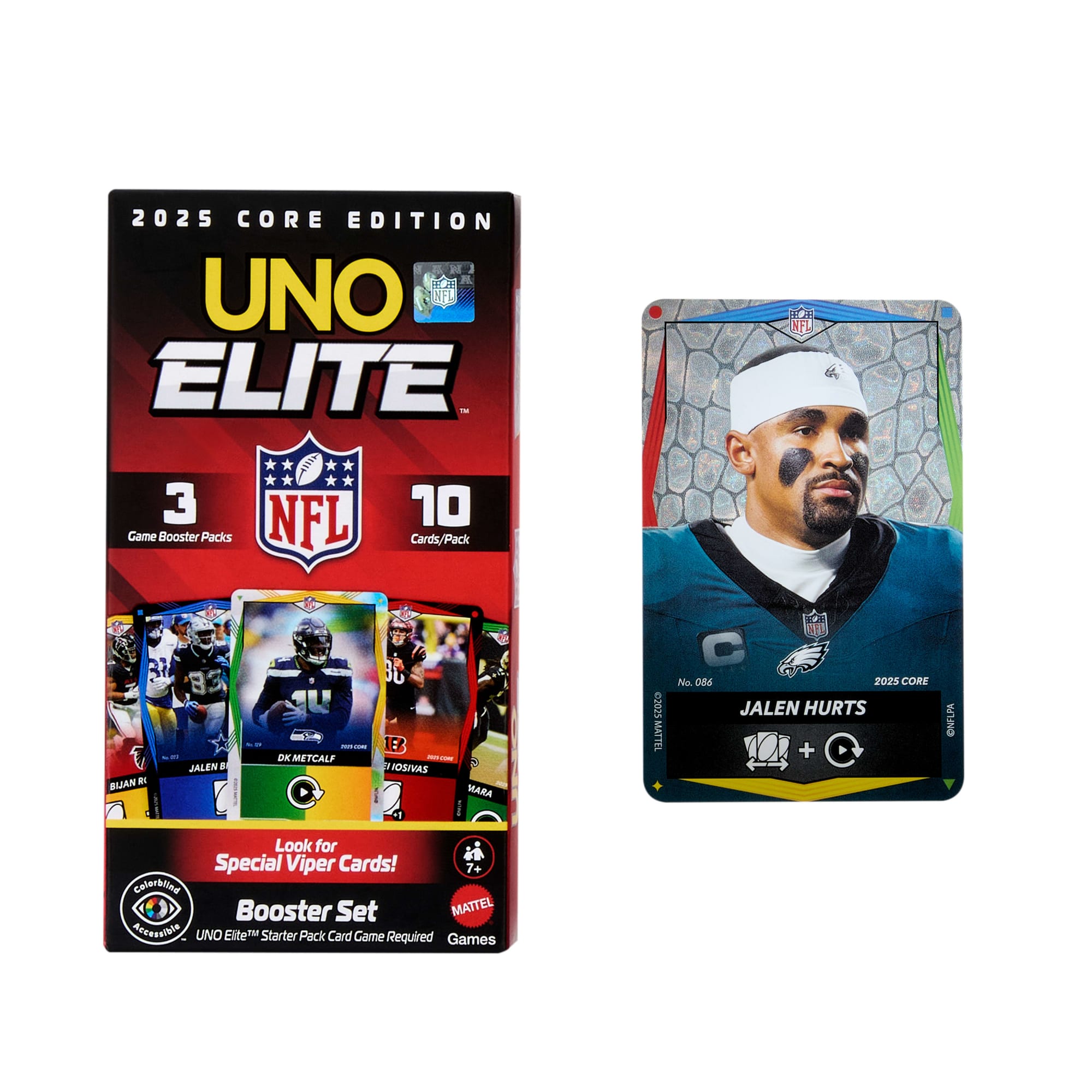 UNO Elite NFL Juego de Cartas Booster Set - Image 4