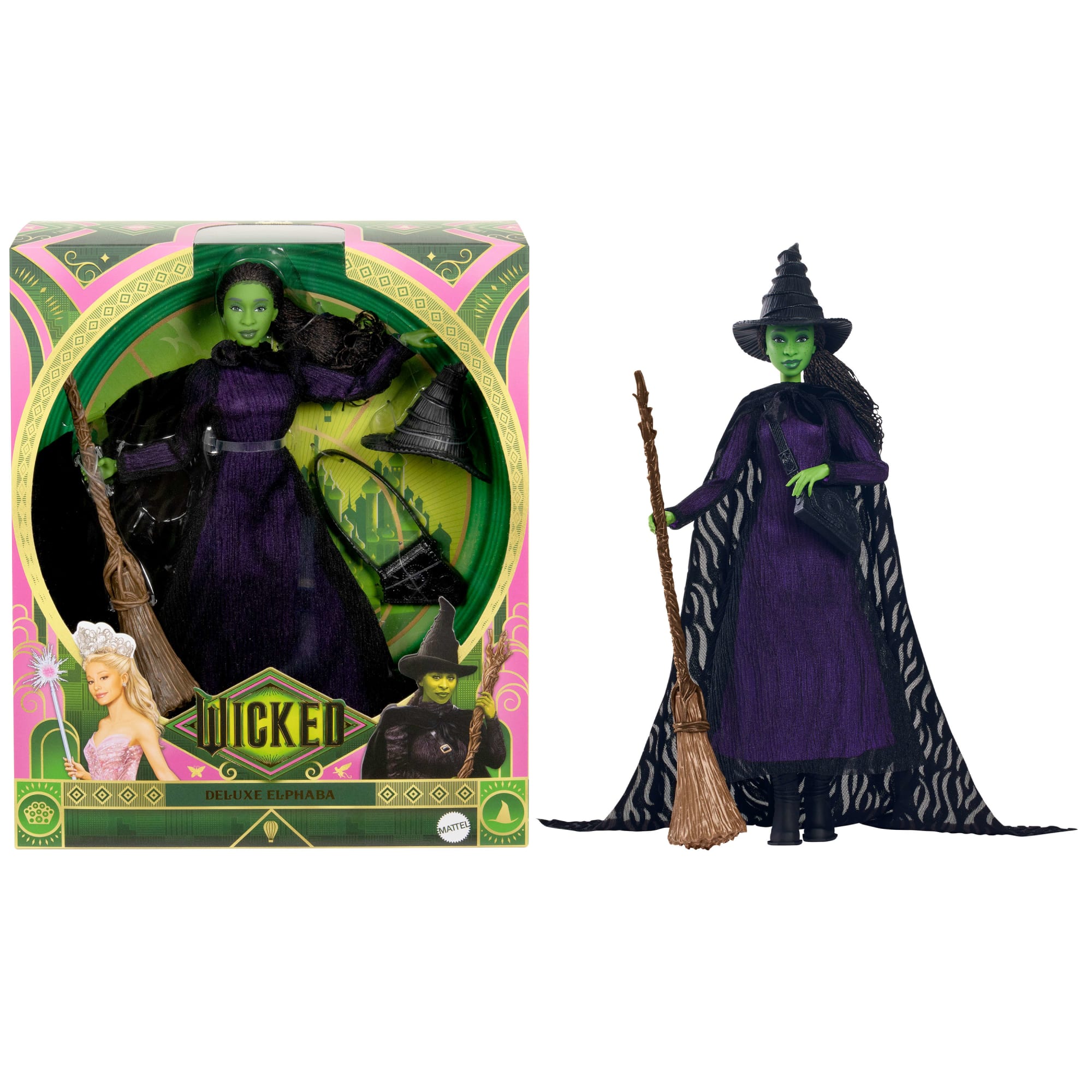 Wicked Deluxe Elphaba Fashion Doll and Accessories - Image 9