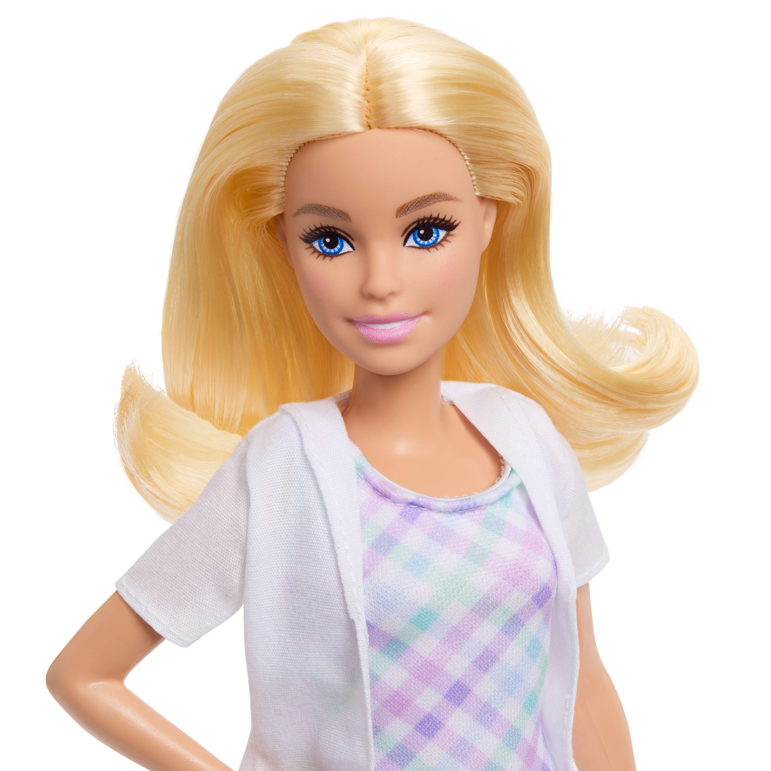 Barbie Careers Dentist Playset With Blonde Fashion Doll. Small Doll. Examination Chair & Accessories - Image 3