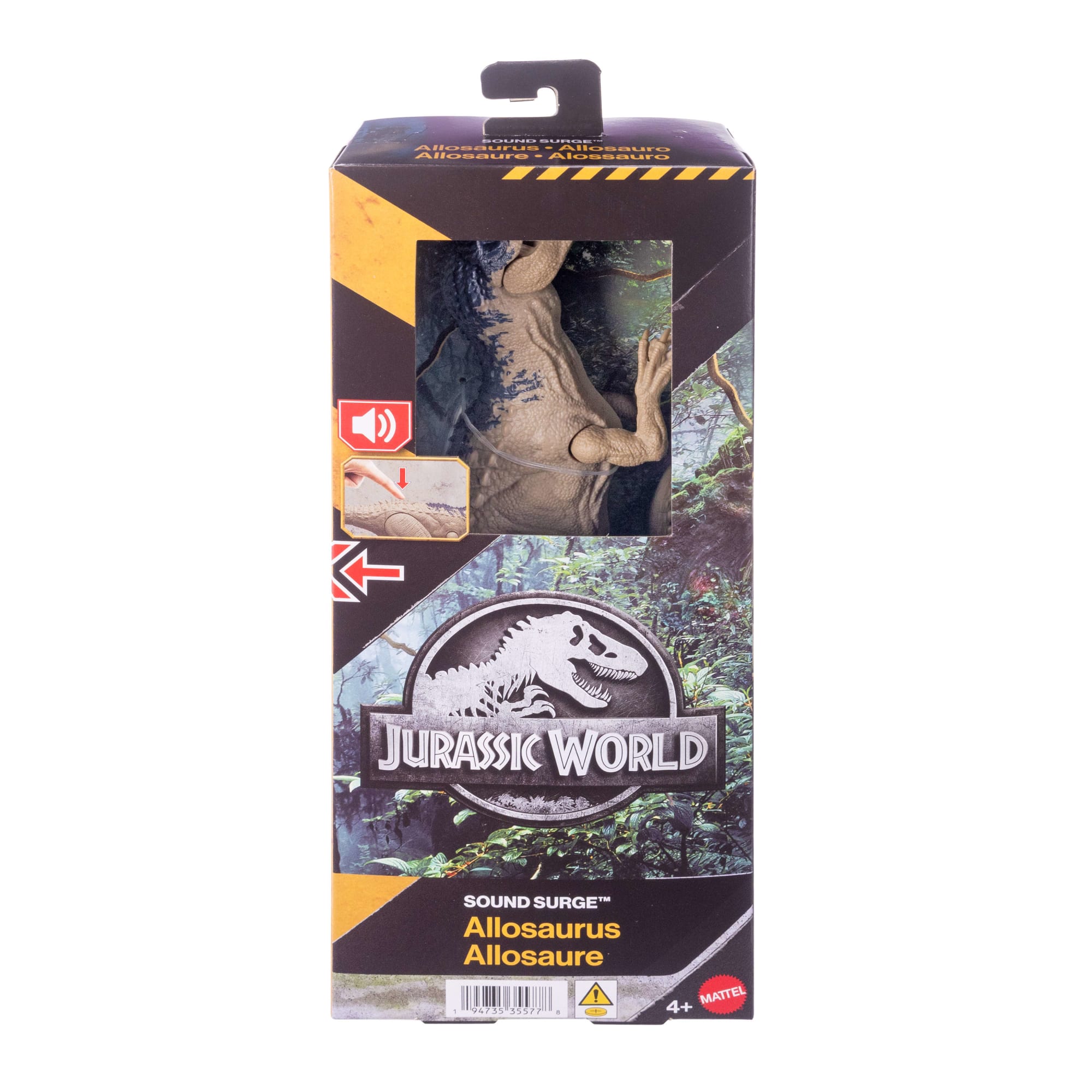 Jurassic World Rebirth Sound Surge Dinosaur Figures With Authentic Design And Roar Sounds - Image 6