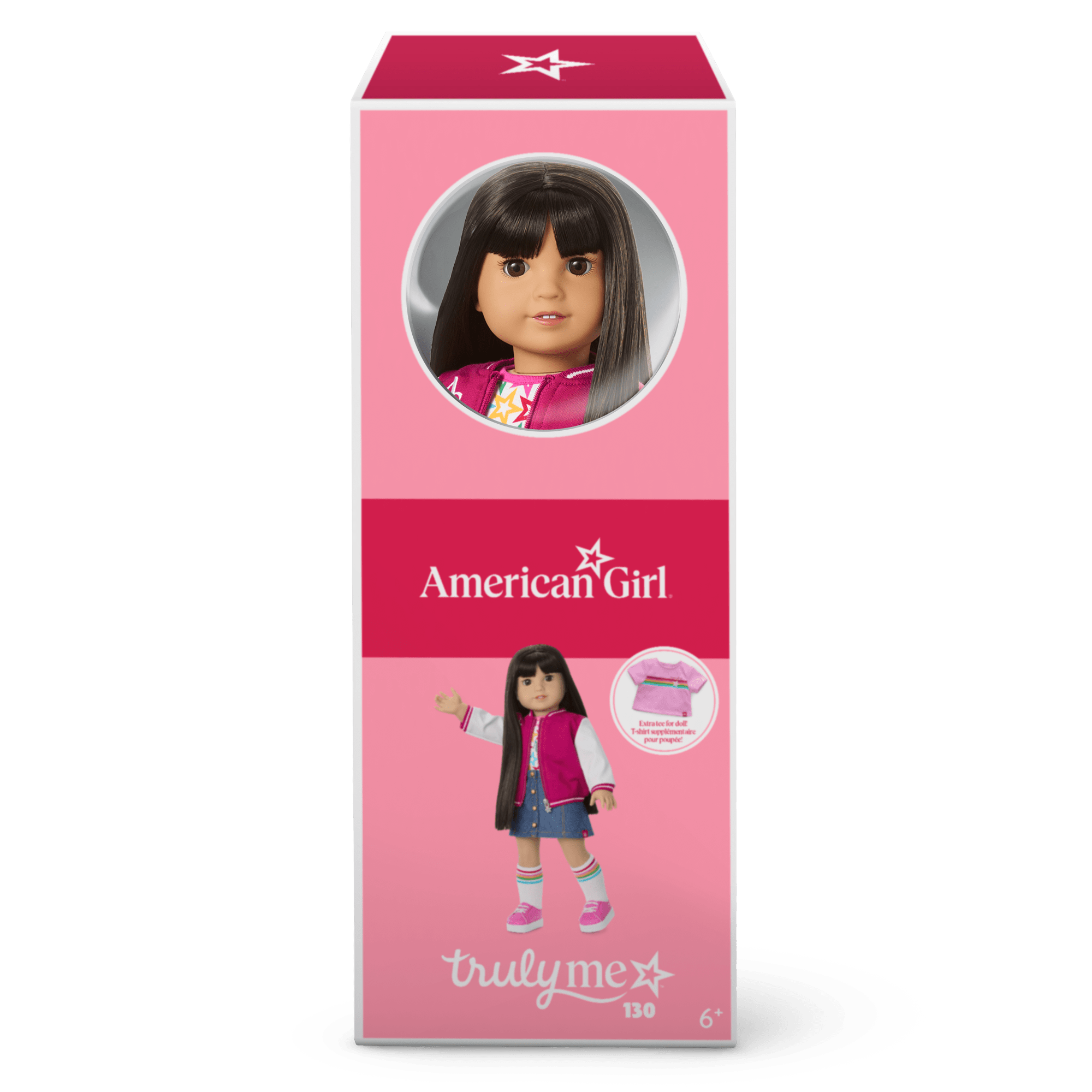 Truly Me™ 18-inch Doll #130 with straight black-brown hair - Image 16